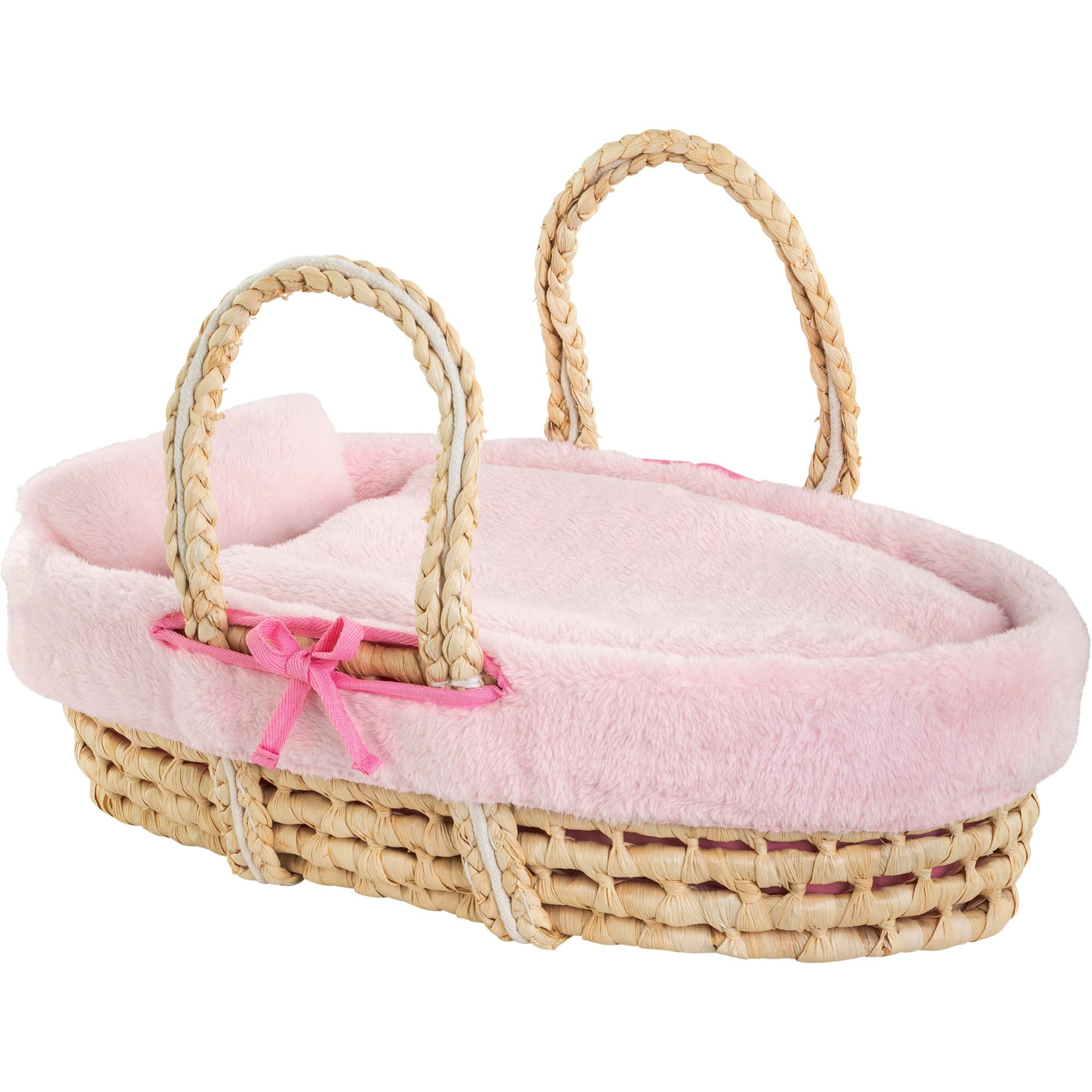 Mon Grand Poupon 36-42 cm geflochtener Korb, Puppenzubehör