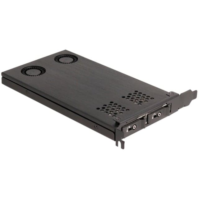 Delock PCI Express x16 Karte Wechselrahmen für 2 x M.2 NVMe SSD - Bifurcation