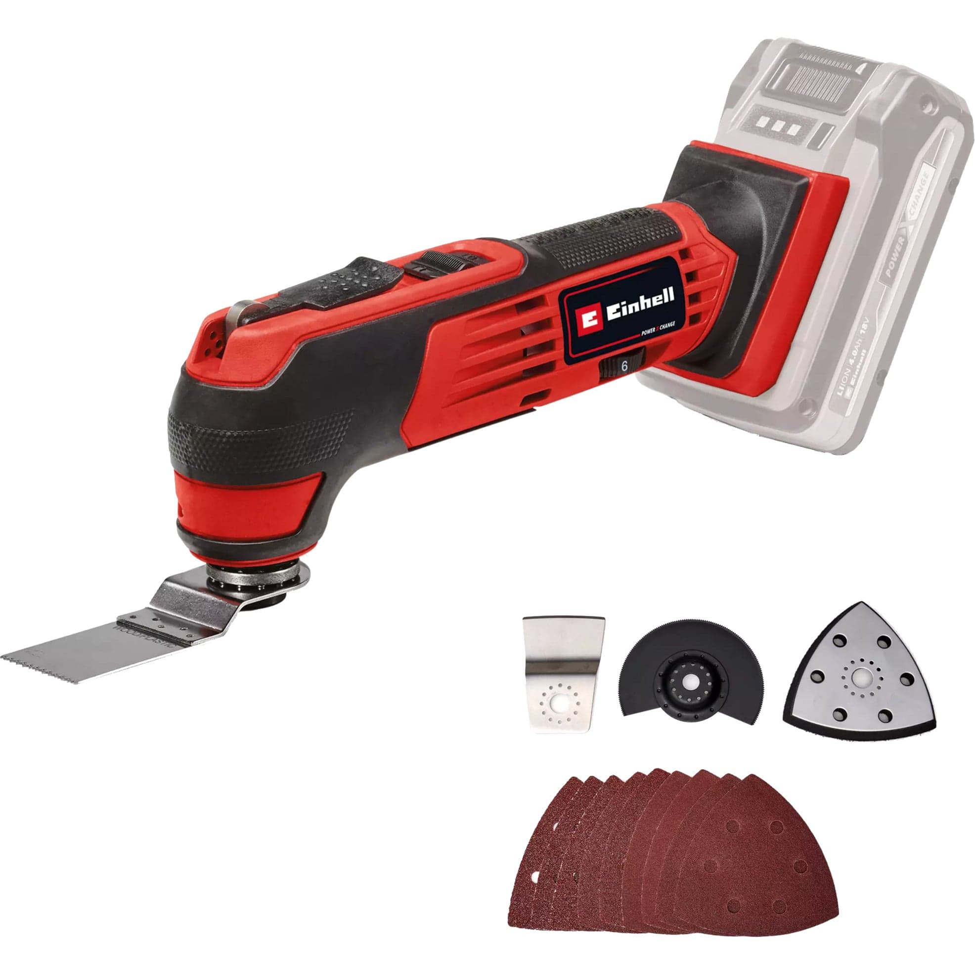 Power X-Change Akku-Multifunktions-Werkzeug TE-MG 18/1 Li-Solo, 18Volt