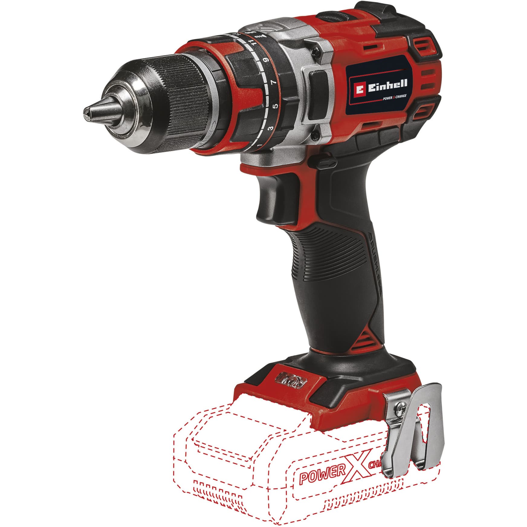 Professional Akku-Schlagbohrschrauber TP-CD 18/50 Li-i BL Solo, 18Volt