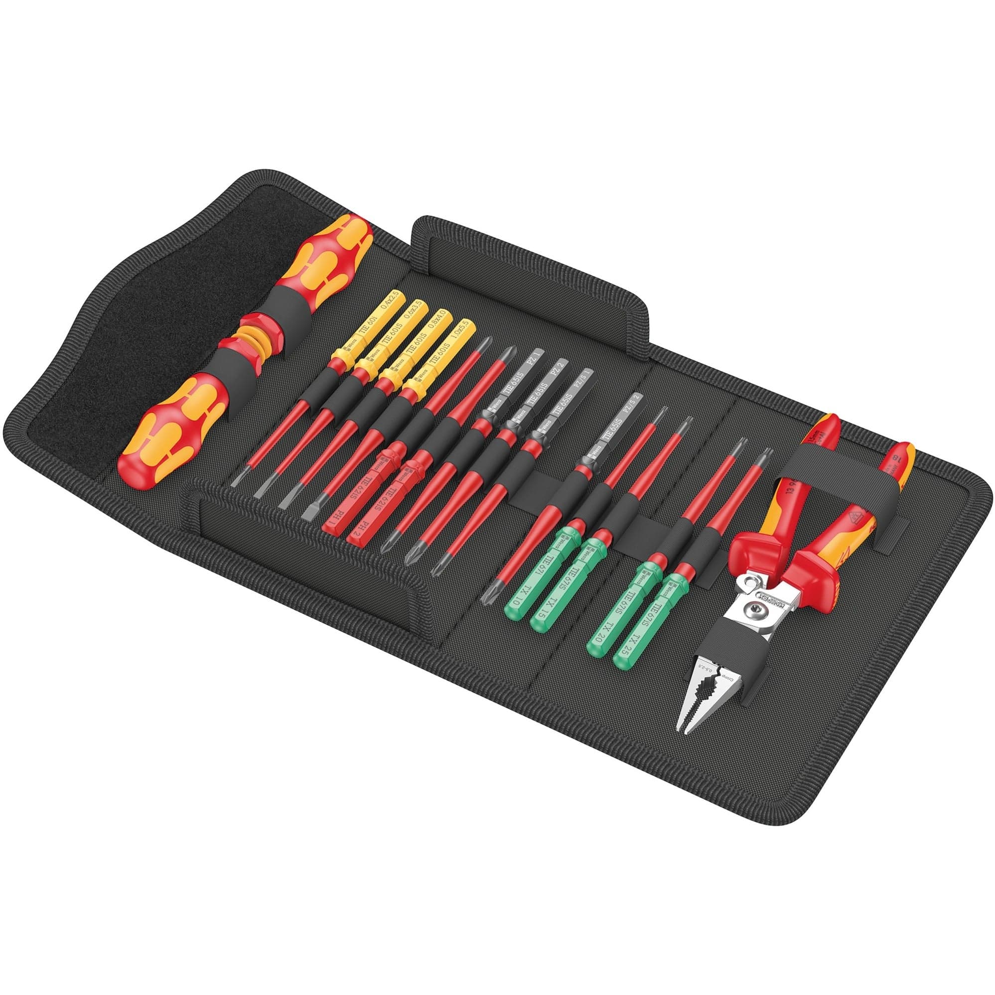 Kraftform Kompakt VDE 17 extra slim 1 Tool Finder, 17-teilig, Schraubendreher