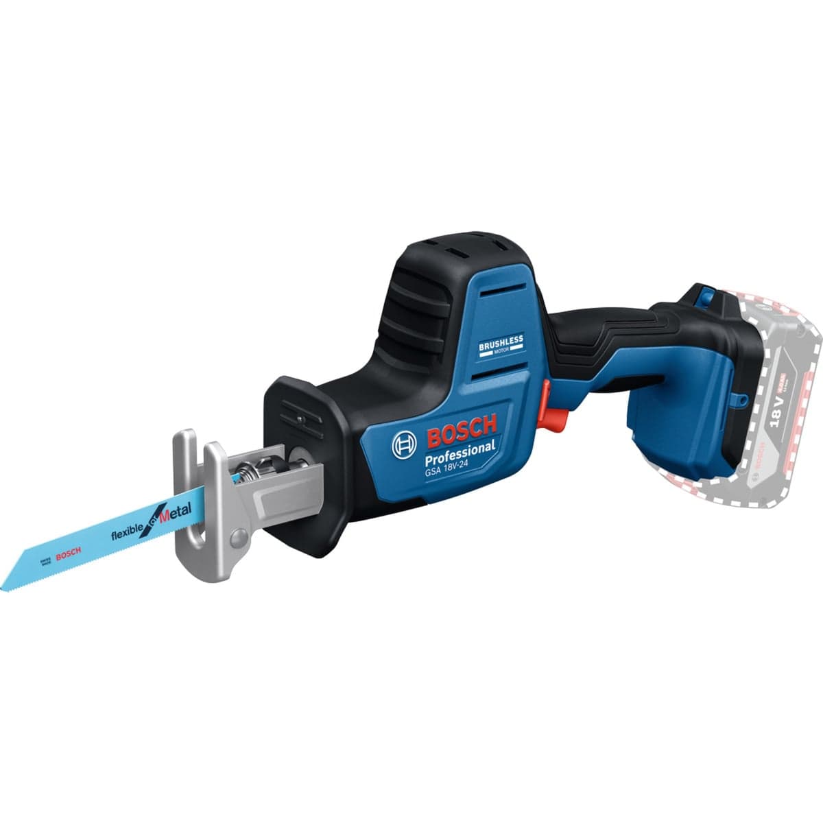 Akku-Säbelsäge GSA 18V-24 Professional solo, 18Volt