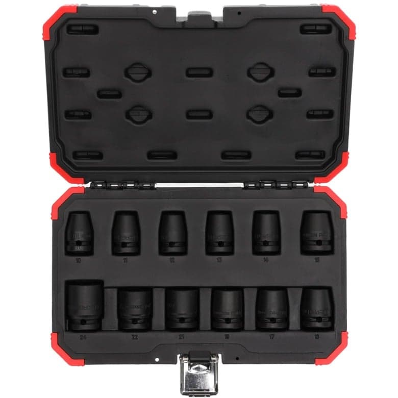 Red Kraftschrauber-Steckschlüssel-Satz 1/2", 12-teilig