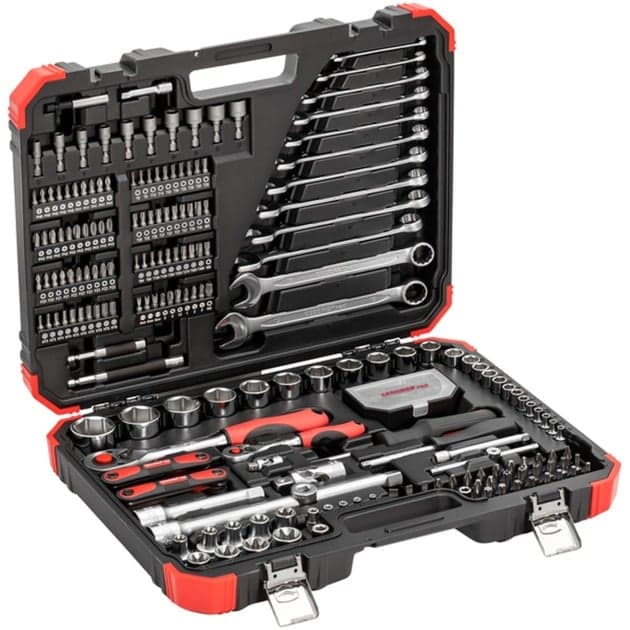 red Steckschlüssel-Satz 1/4" + 1/2", 232-teilig, Werkzeug-Set