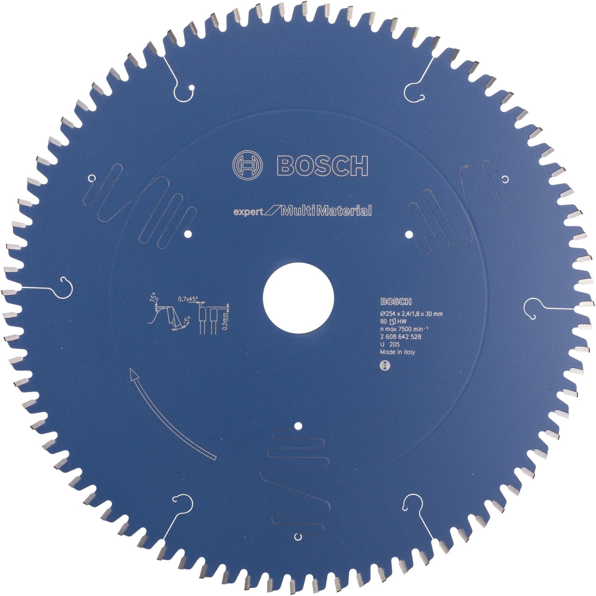 EXPERT Multi Material Kreissägeblatt, Ø 254mm, 80Z