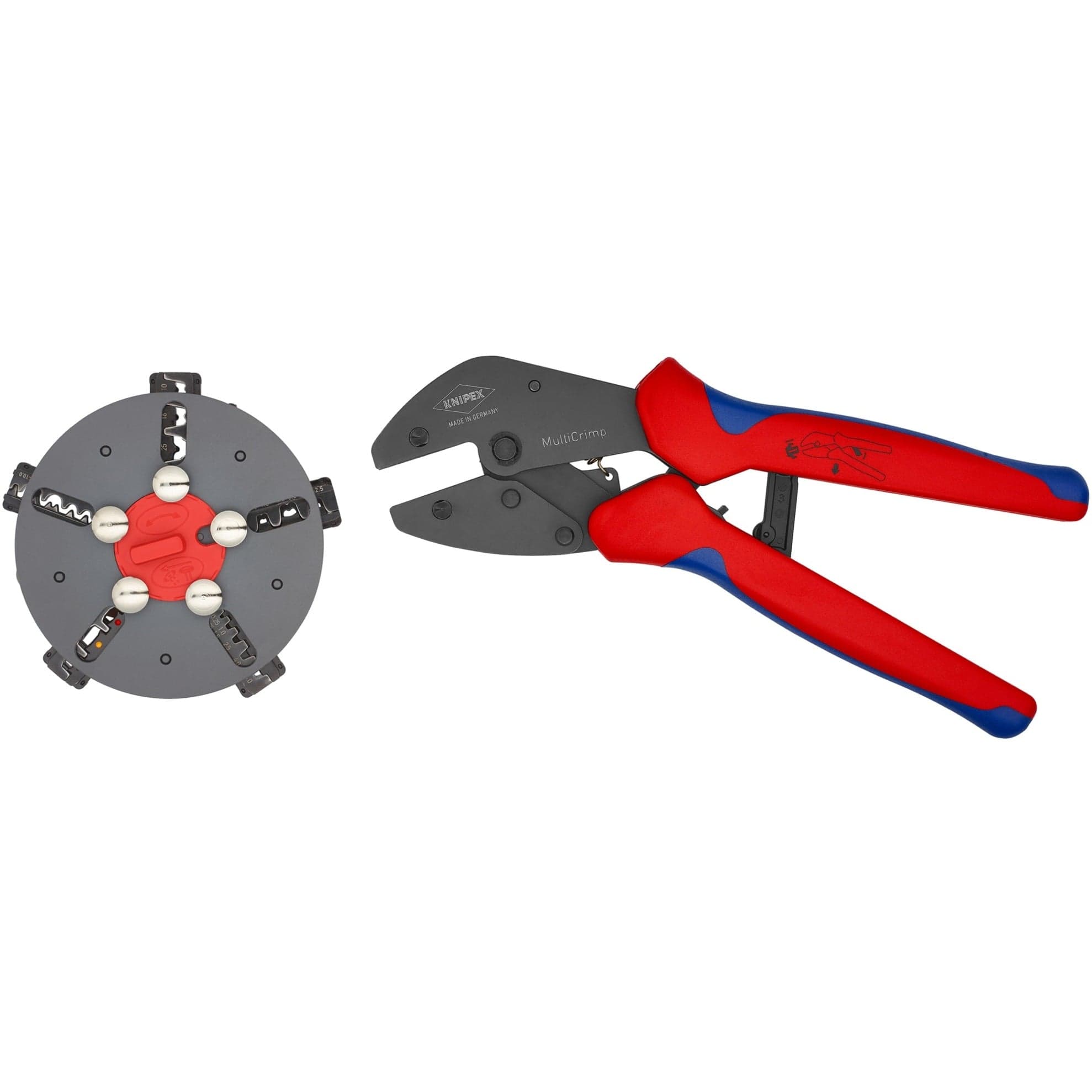 MultiCrimp 97 33 02, mit Wechselmagazin, Crimpzange