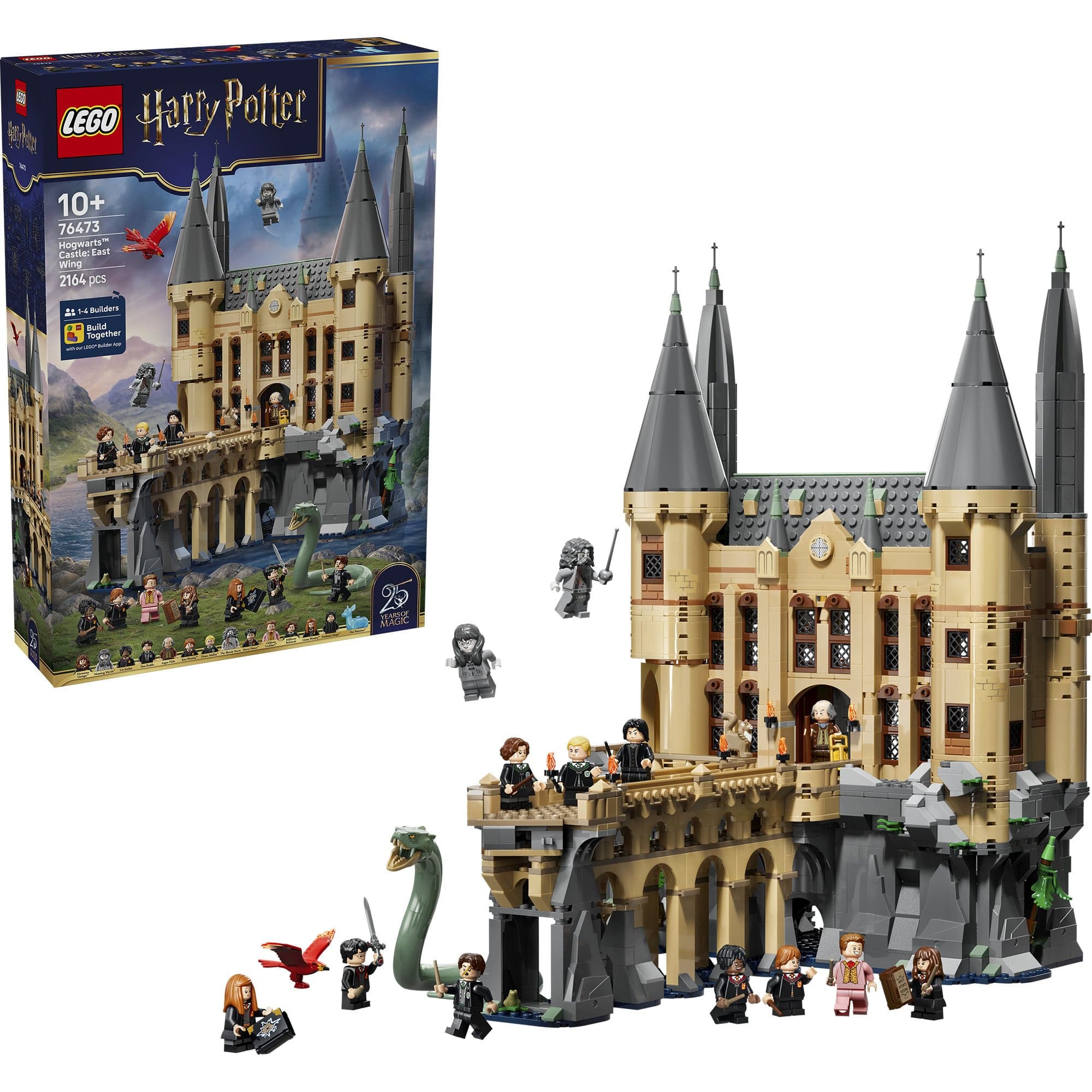 76473 Harry Potter Schloss Hogwarts: Ostflügel, Konstruktionsspielzeug