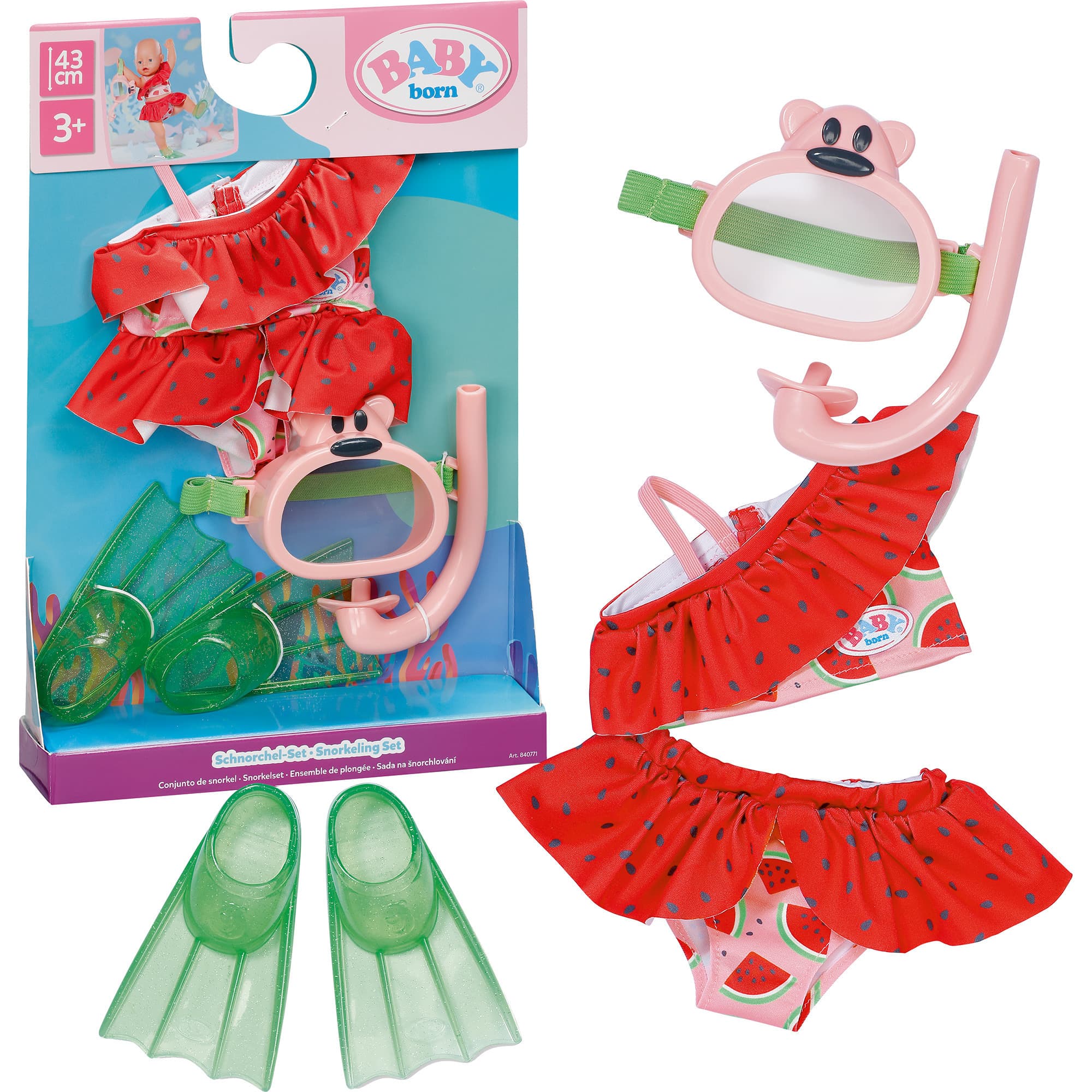 BABY born® Schnorchel-Set 43cm, Puppenzubehör