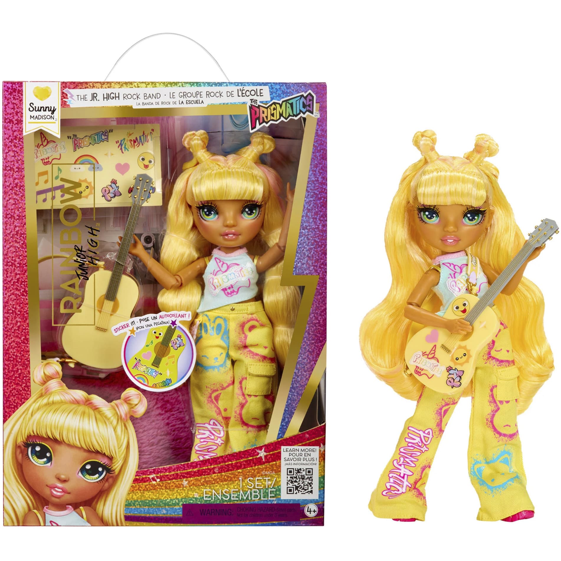 Rainbow High Jr High Rockband - Sunny, Puppe