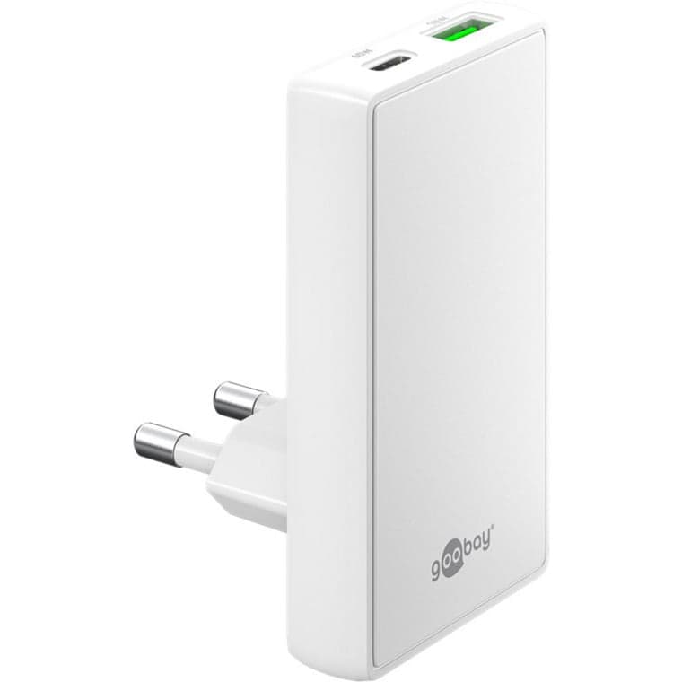 USB-C/A PD GaN 90° Dual-Schnelladegerät