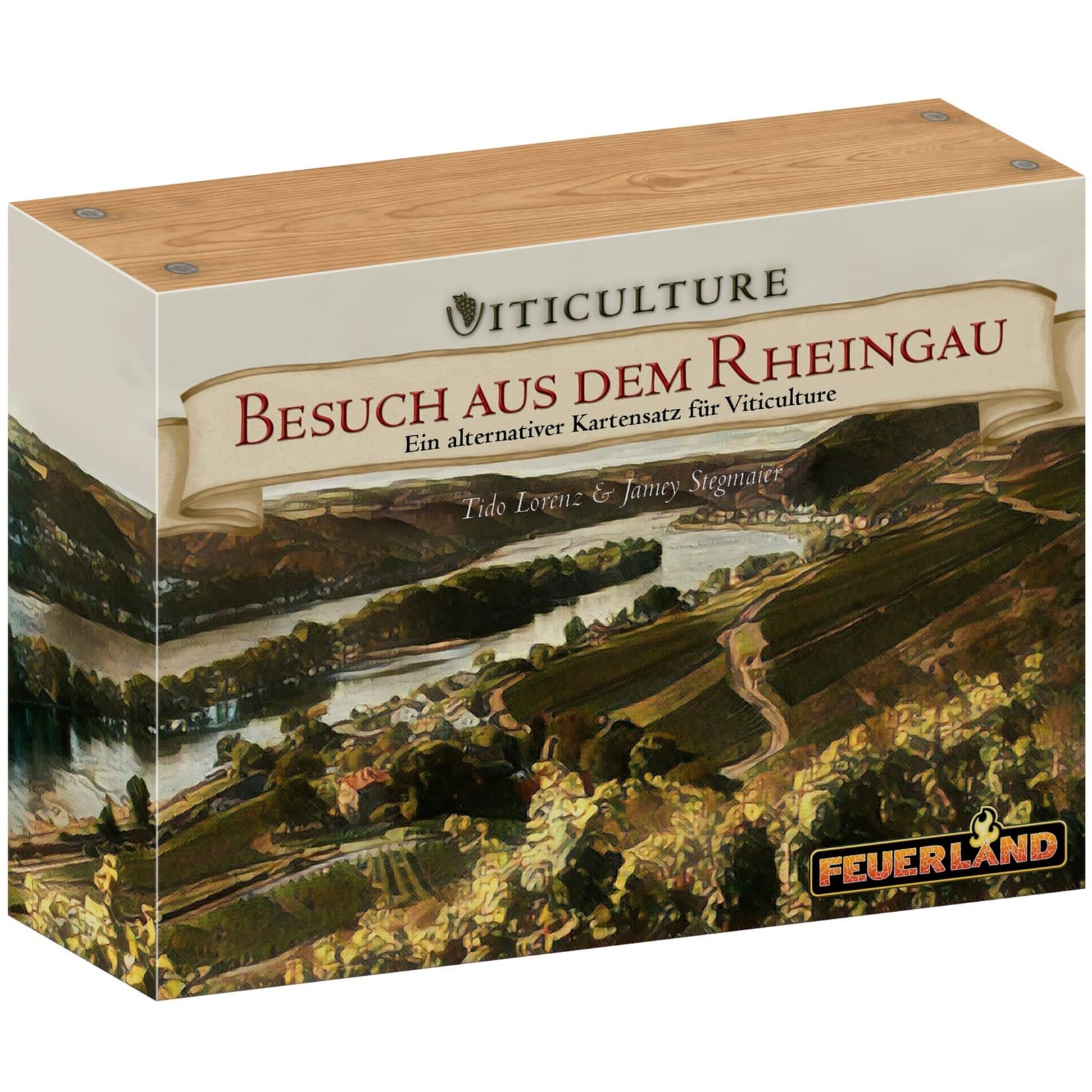 Viticulture: Besuch aus dem Rheingau, Brettspiel