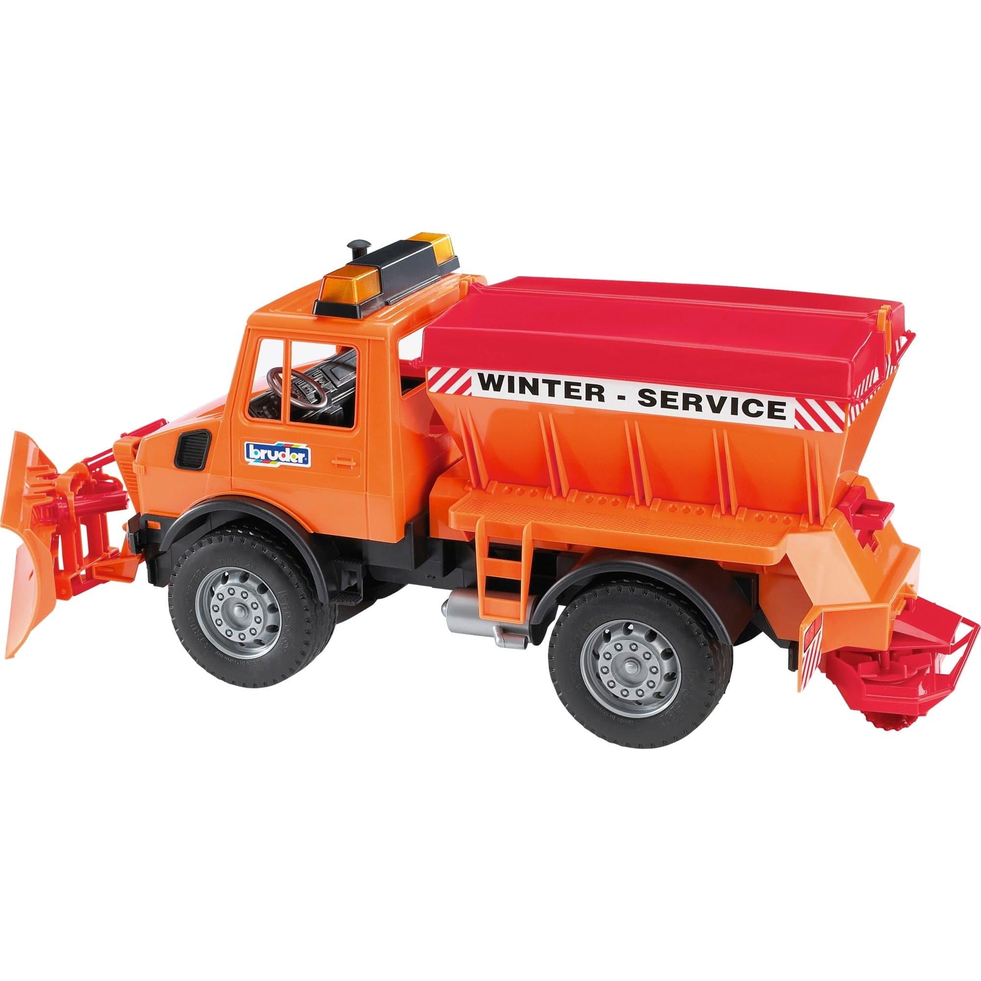 MB-Unimog Winterdienst mit Räumschild, Modellfahrzeug