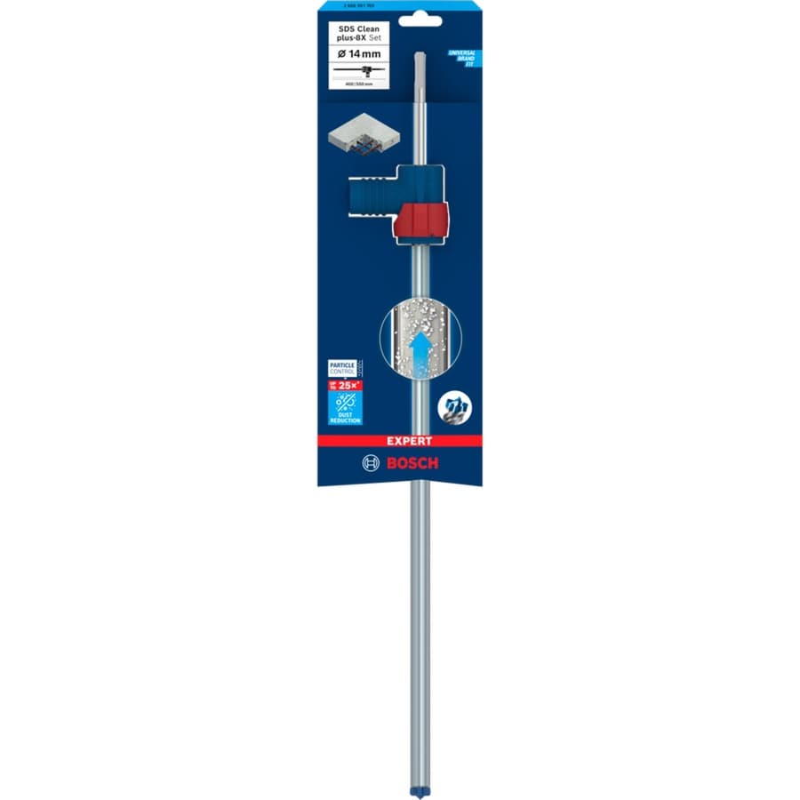 EXPERT Hammerbohrer SDS Clean plus-8X Set, Ø 14mm