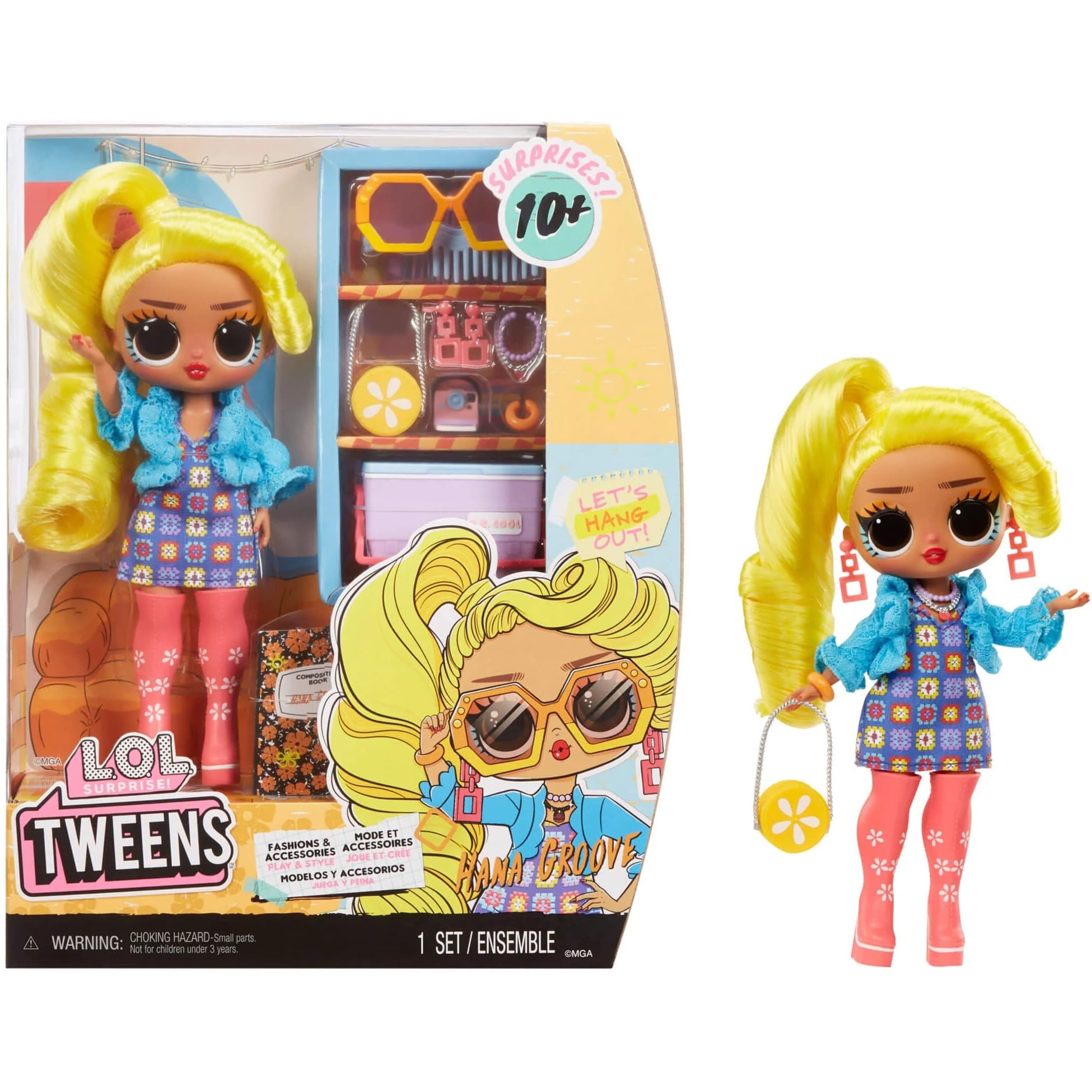 L.O.L. Surprise Tweens - Hana Groove, Puppe