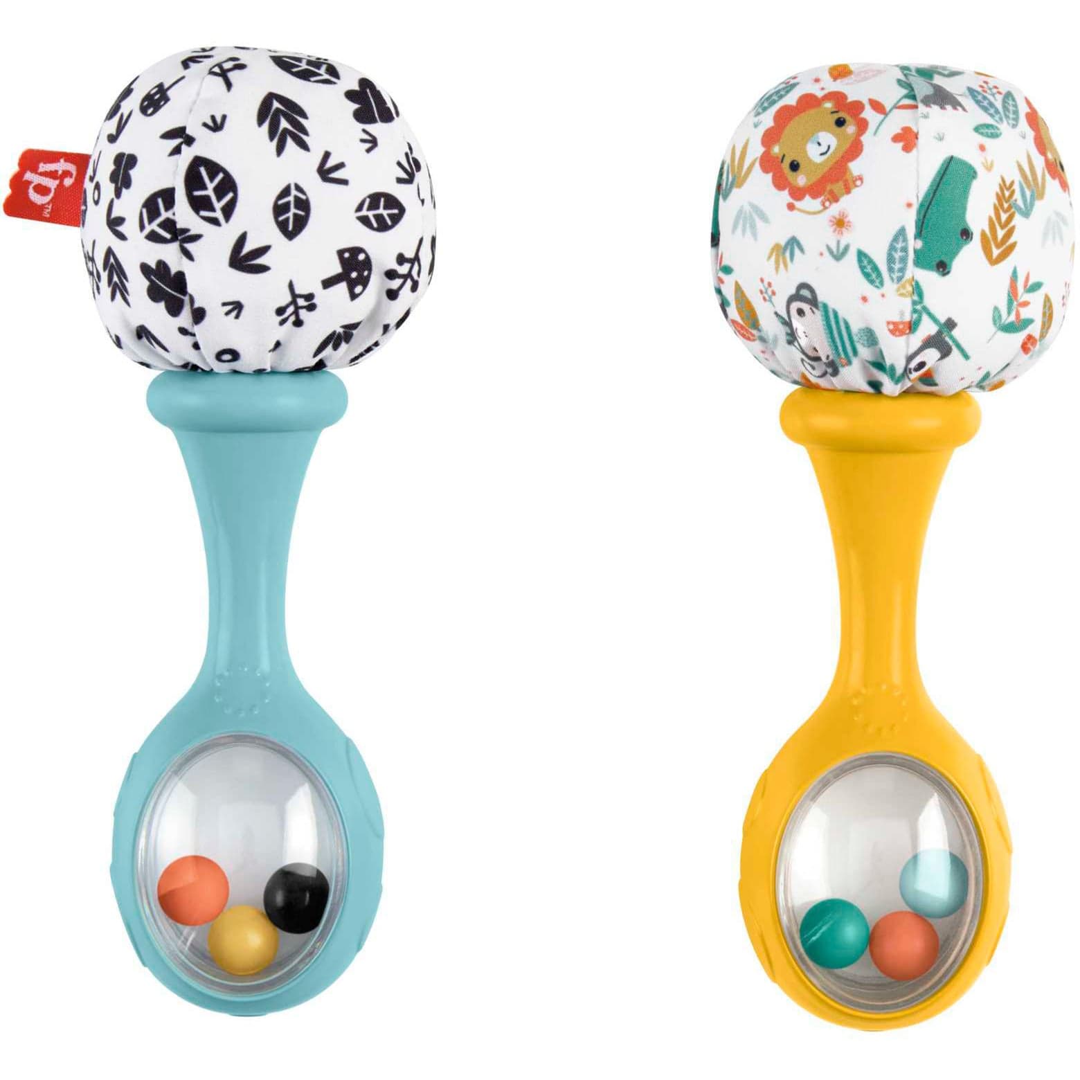 Babys Rumba-Rasseln Spielzeug 2er-Set für Babys ab 3 Monaten