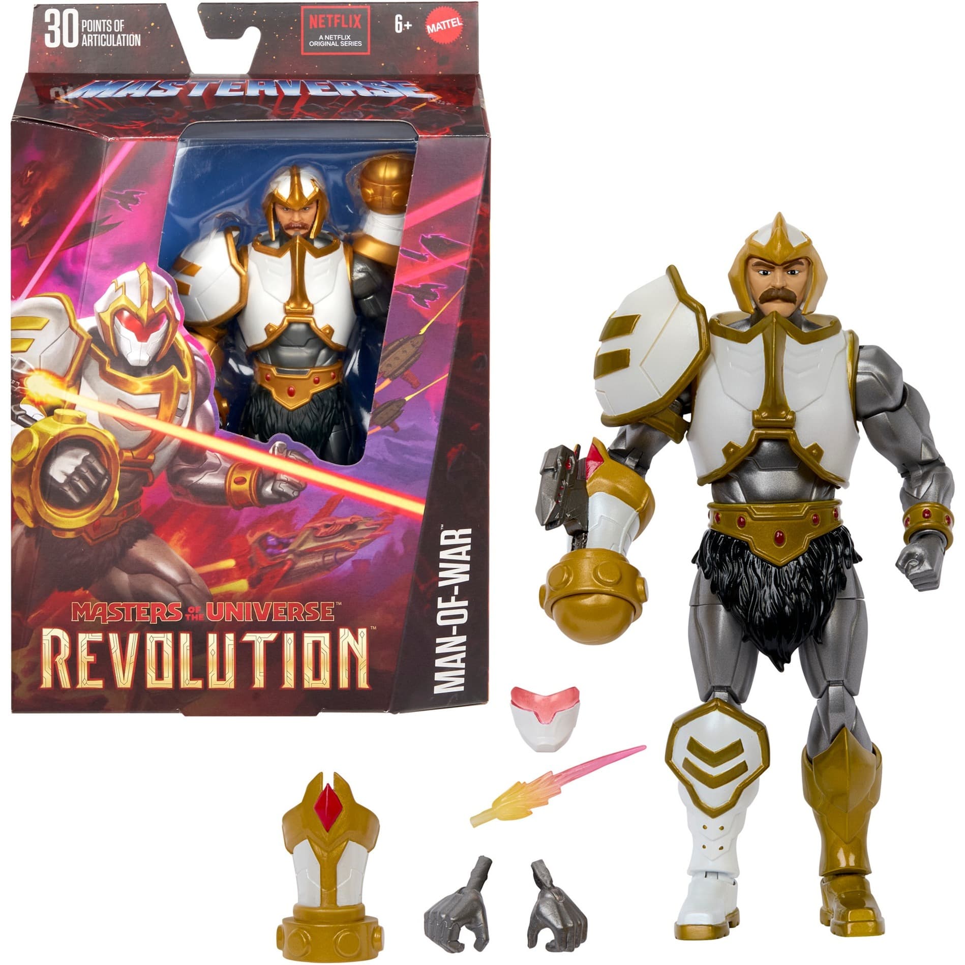 Masters of the Universe Masterverse Revolution Man-Of-War Duncan, Spielfigur