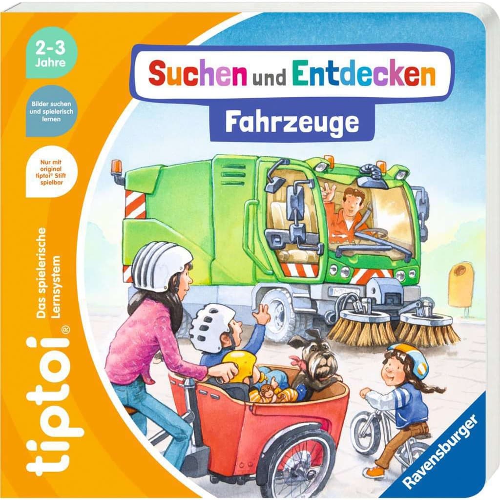 tiptoi Suchen und Entdecken: Fahrzeuge, Lernbuch