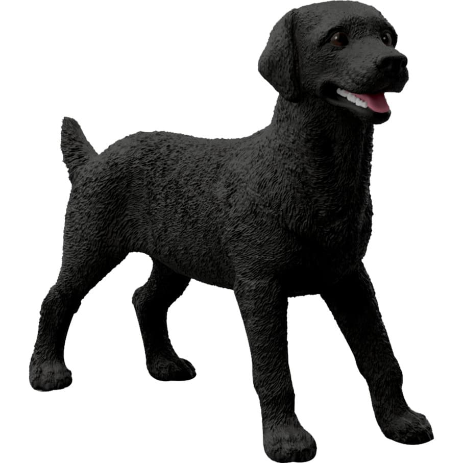 Farm World Schwarze Labrador Retriever Hündin, Spielfigur