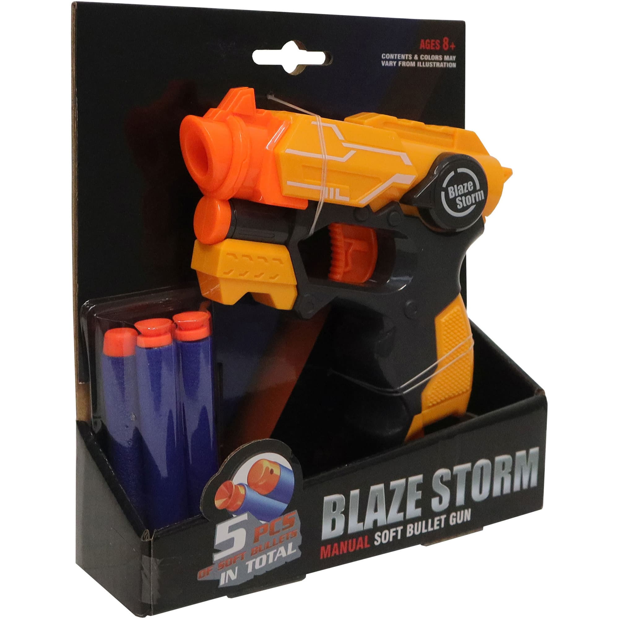 Schaumstoff Blaster inklusive 5 Schaumstoff Darts, Dartblaster