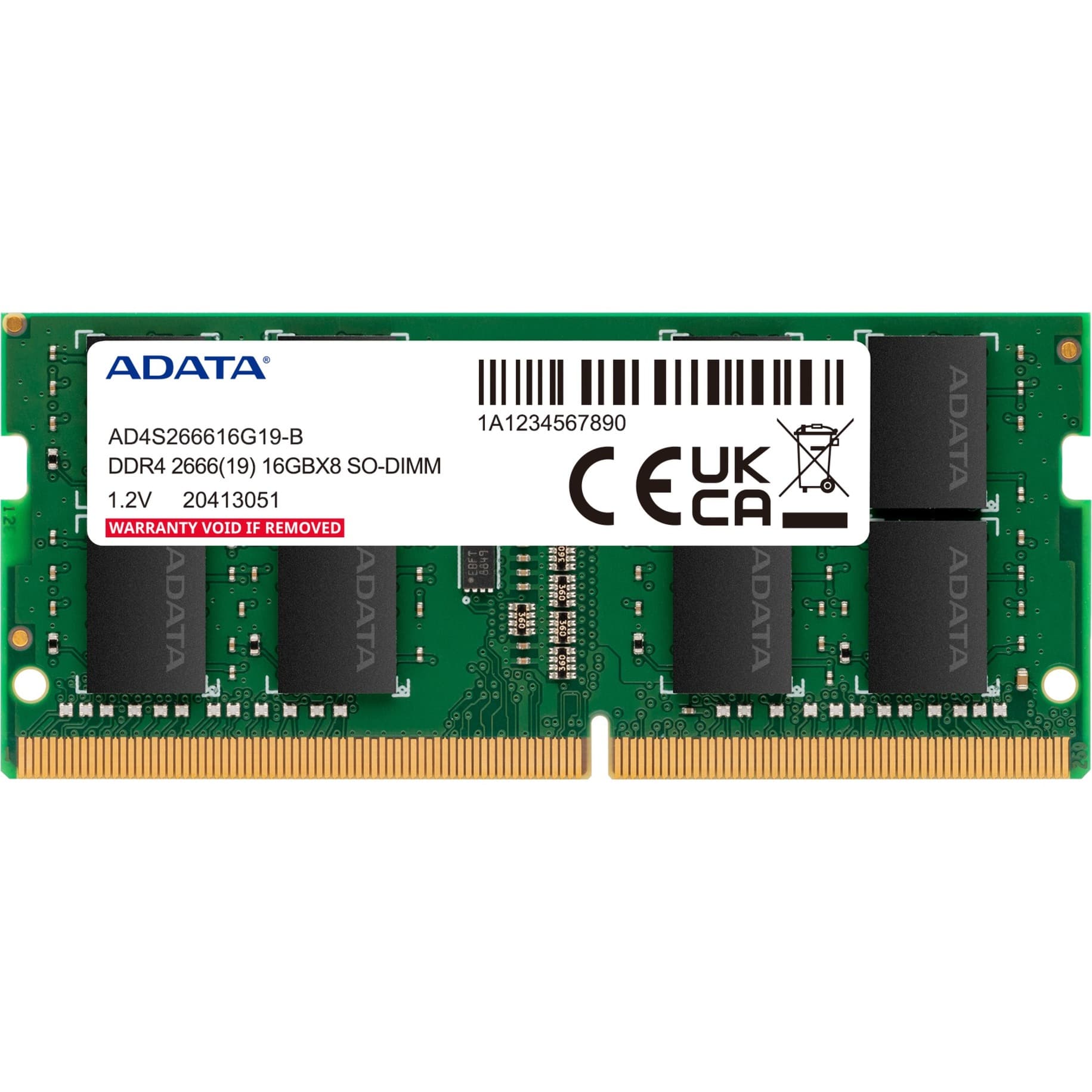 SO-DIMM 16 GB DDR4-2666 (1x 16 GB), Arbeitsspeicher