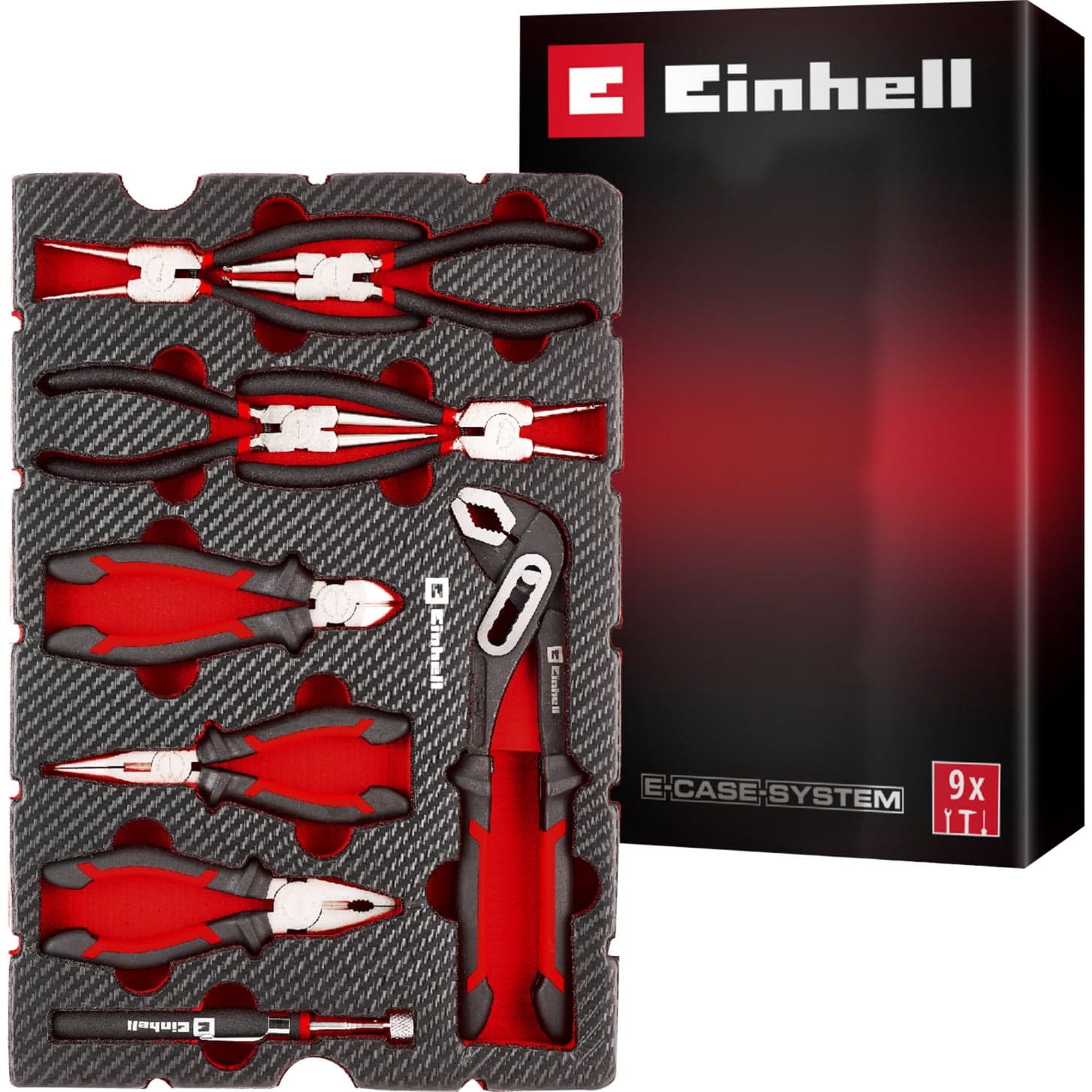 Werkzeug-Pad Zangen, in E-Case-Einleger, Zangen-Set