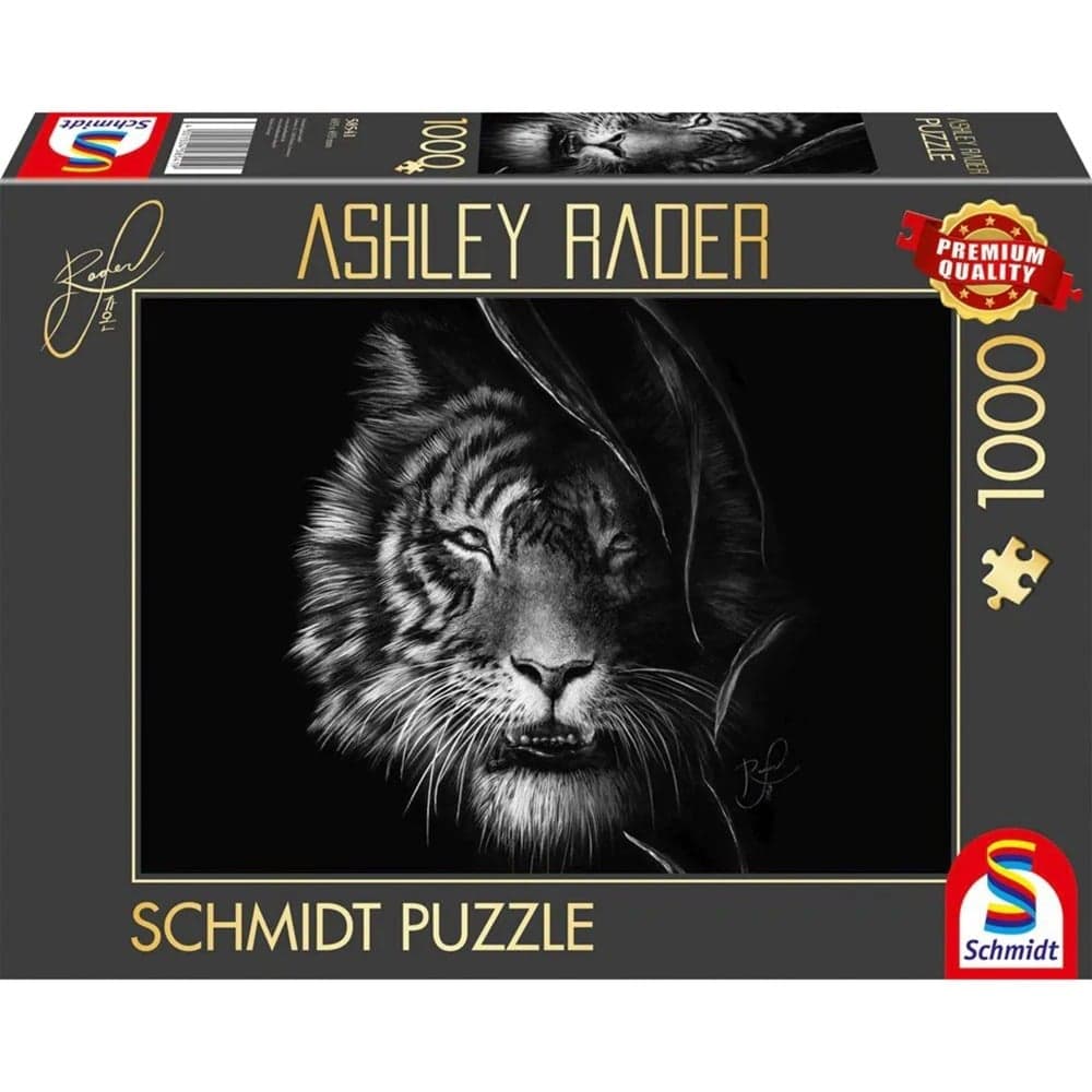 Ashley Rader: Wilderness - Tiger, Im Zeichen der Freiheit, Puzzle