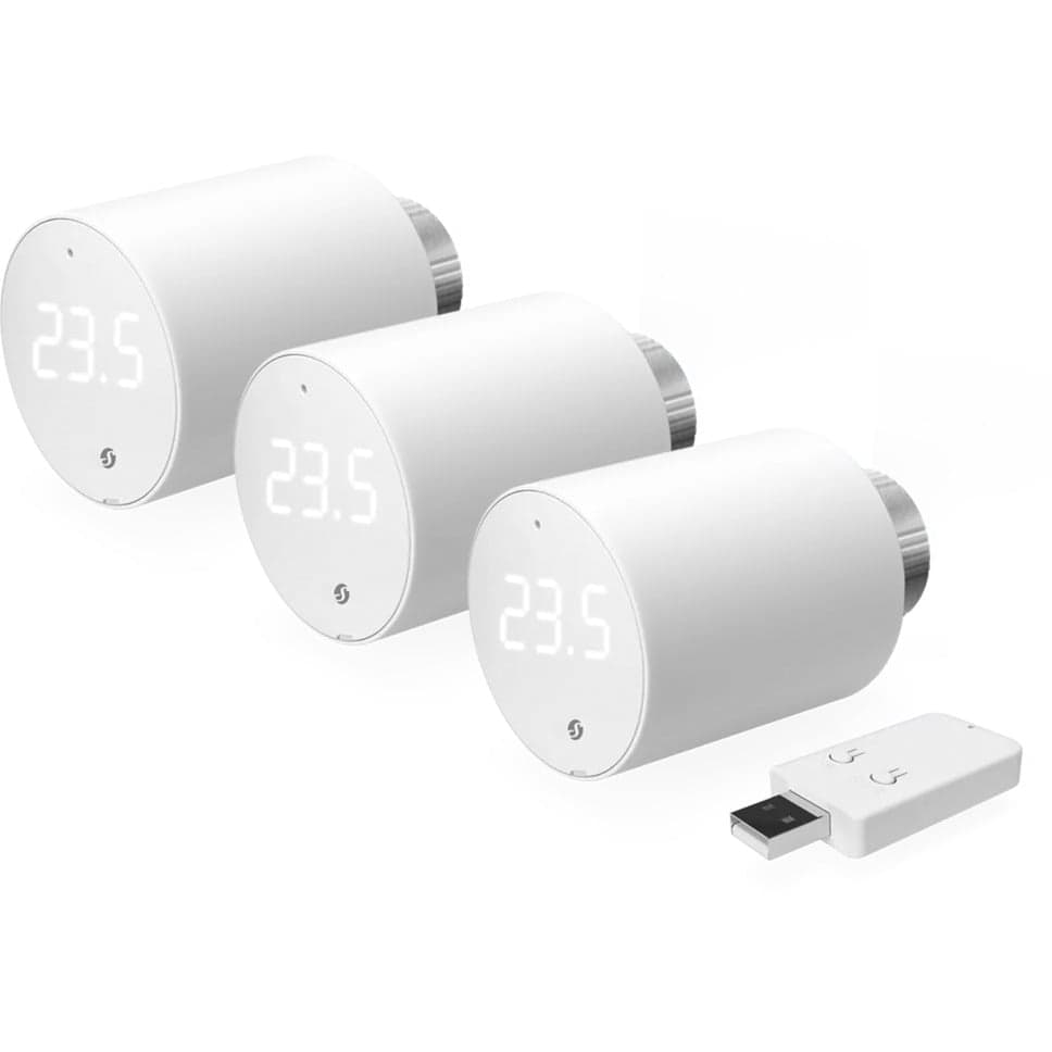 3x BLU TRV + BLU Gateway Gen. 3, Heizungssteuerung