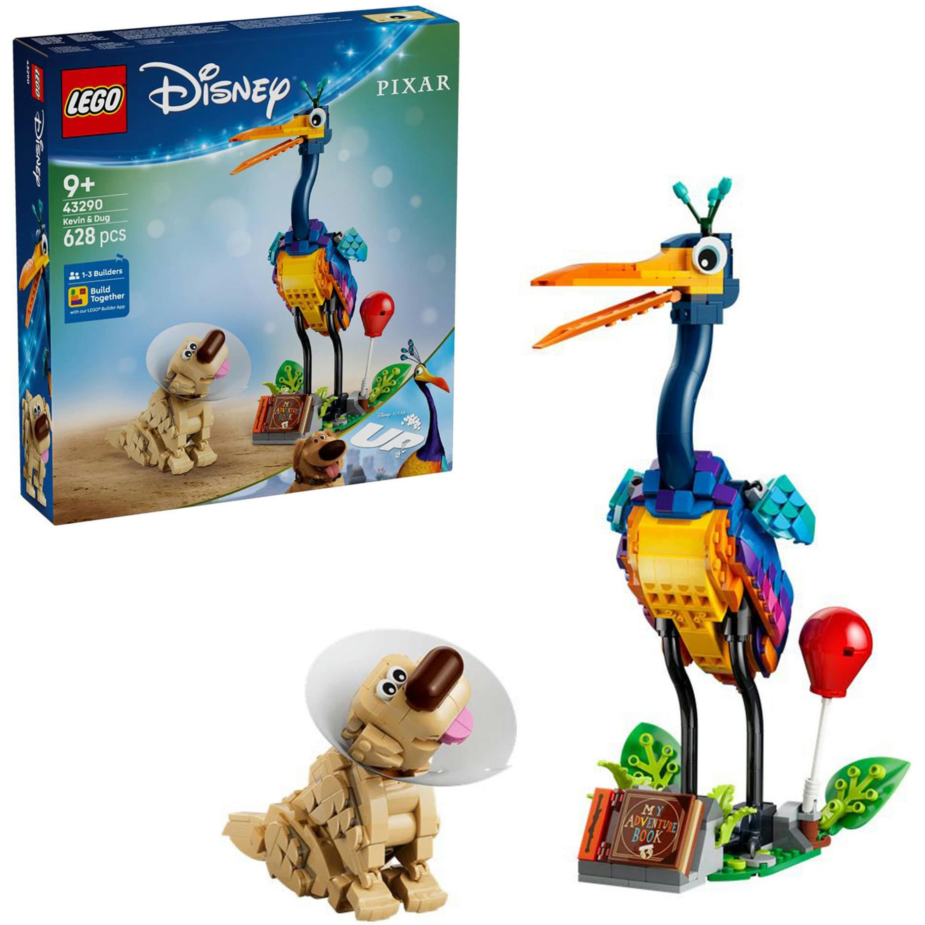 43290 Disney Pixar Kevin and Dug, Konstruktionsspielzeug
