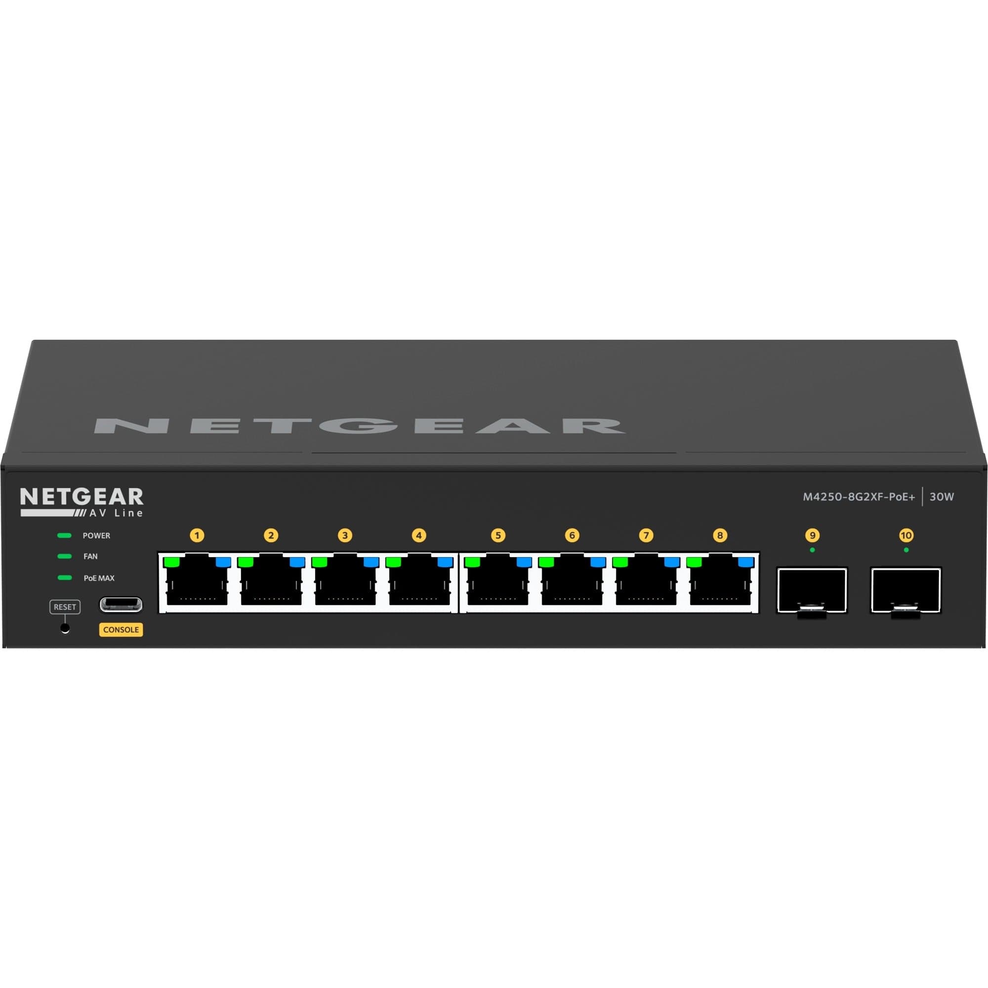 M4250-8G2XF-PoE+, Switch