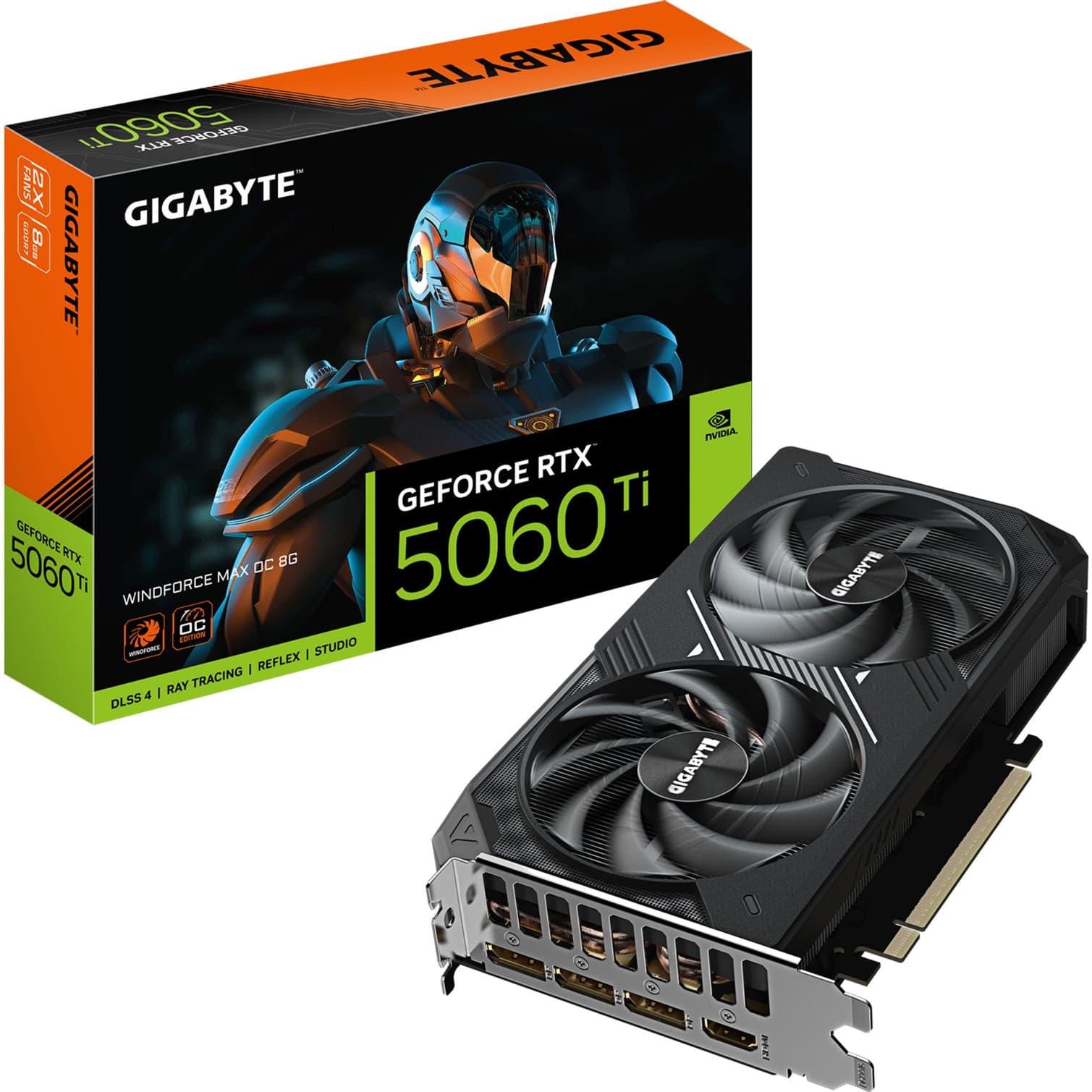GeForce RTX 5060 Ti WINDFORCE MAX OC 8G, Grafikkarte
