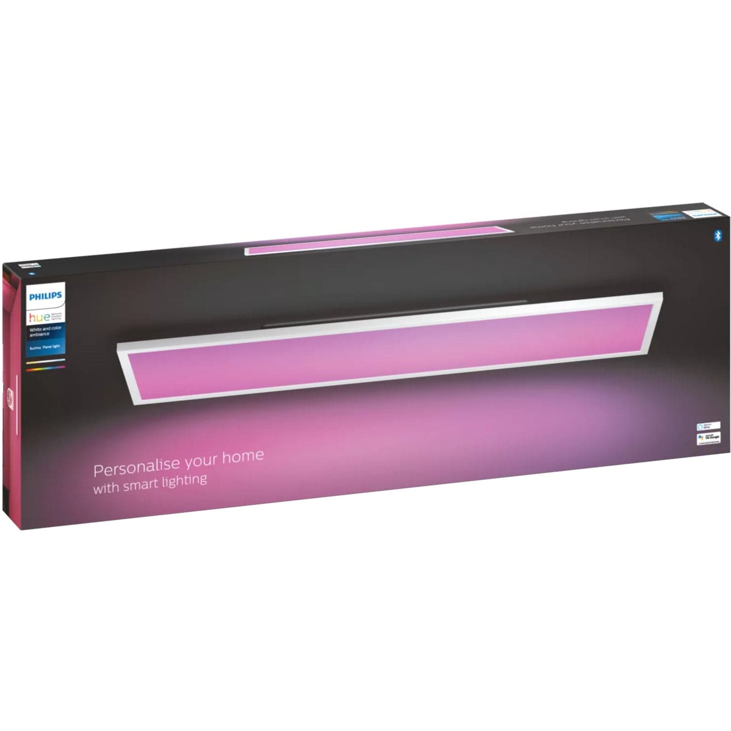 White & Color Ambiance Rechteckige Panelleuchte Surimu, LED-Leuchte