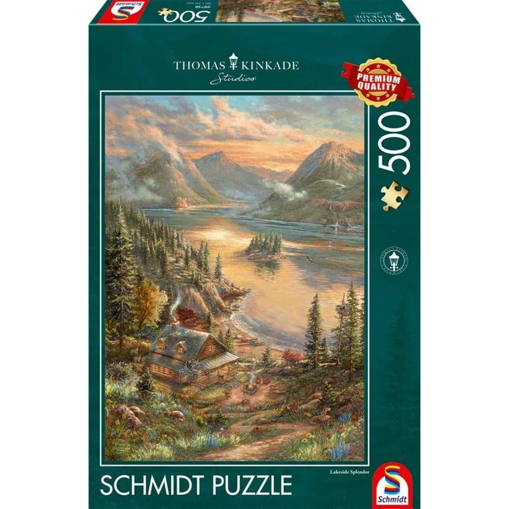 Thomas Kinkade Studios: Pracht am Seeufer, Puzzle