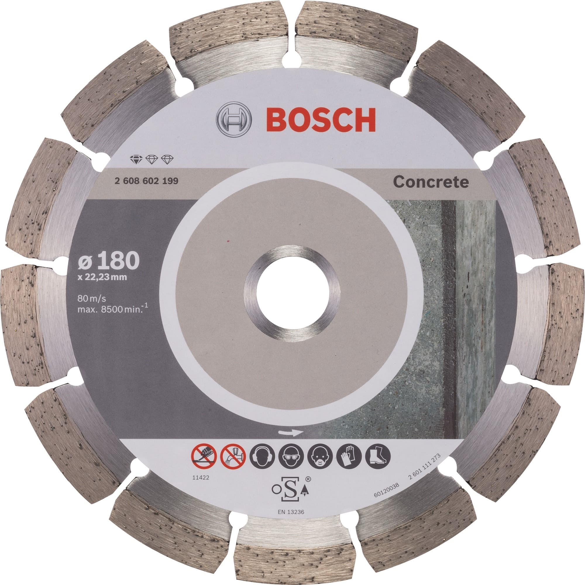 Diamanttrennscheibe Standard for Concrete, Ø 180mm