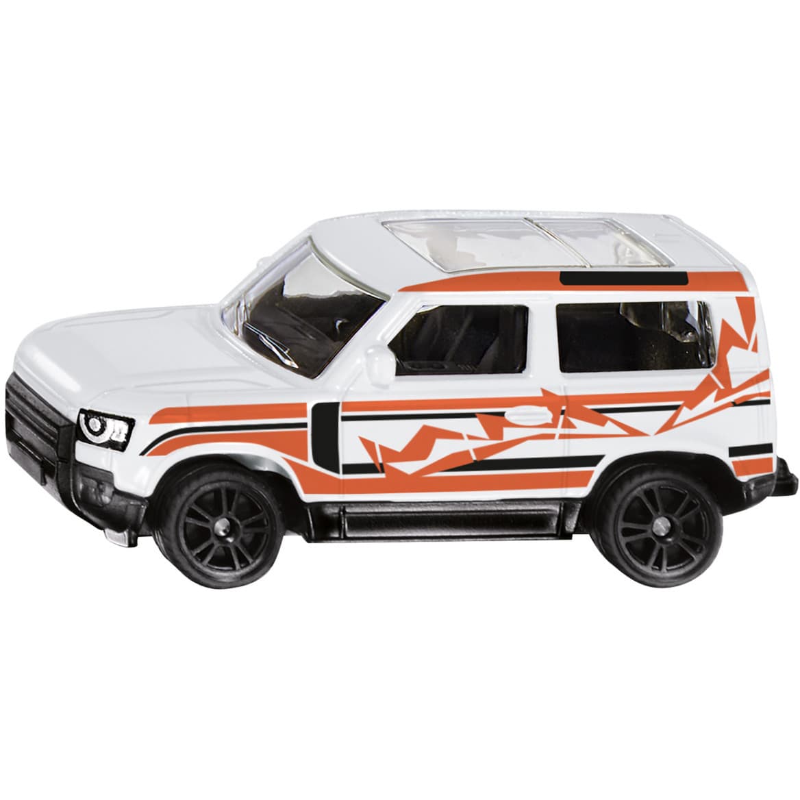 BLISTER Land Rover Defender mit KTM Motorrad, Modellfahrzeug