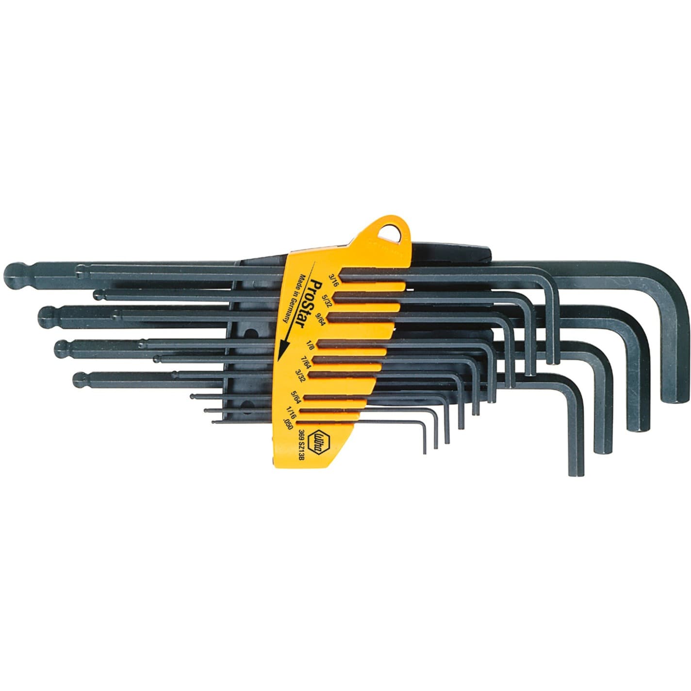 Stiftschlüssel-Set im ProStar Halter, Zoll-Ausführung, Schraubendreher