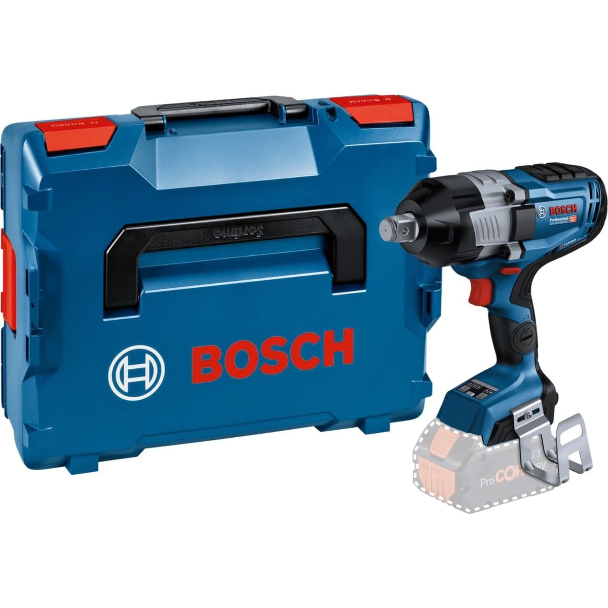 PRO Akku-Schlagschrauber BITURBO GDS 18V-1600 HC Professional solo, 18Volt