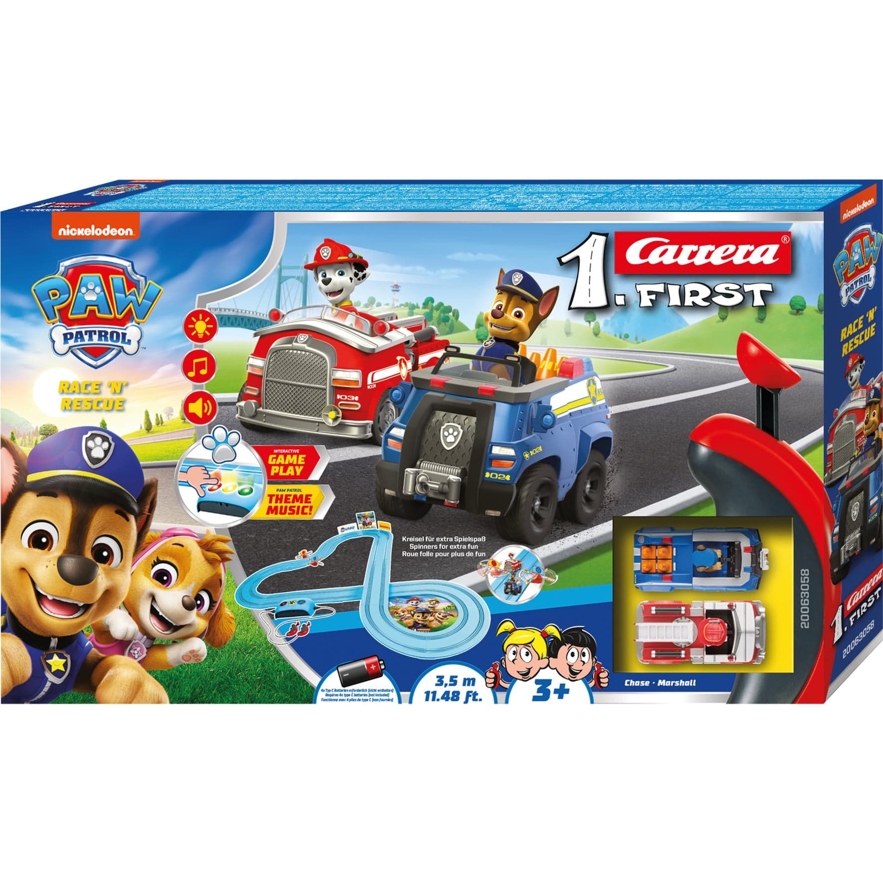 FIRST Paw Patrol - Race ''N'' Rescue, Rennbahn