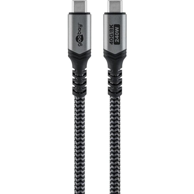 USB4 Gen 3x2 Kabel, USB-C Stecker > USB-C Stecker, 40Gbit/s