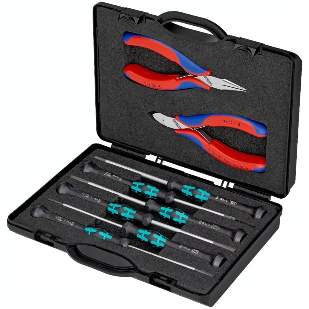 Elektronikzangen-Set, 8-teilig