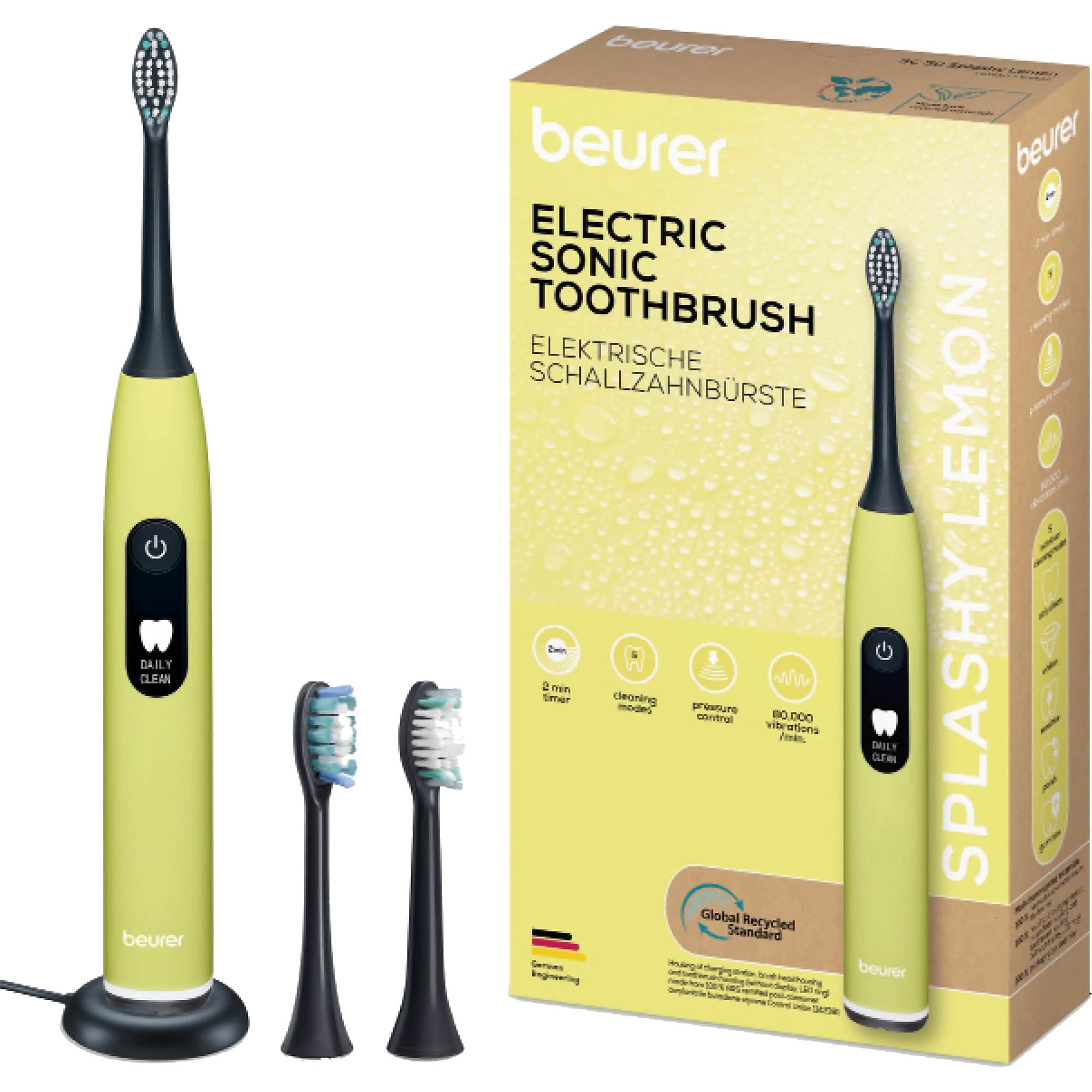 SC 50 Splashy Lemon Green Planet, Elektrische Zahnbürste