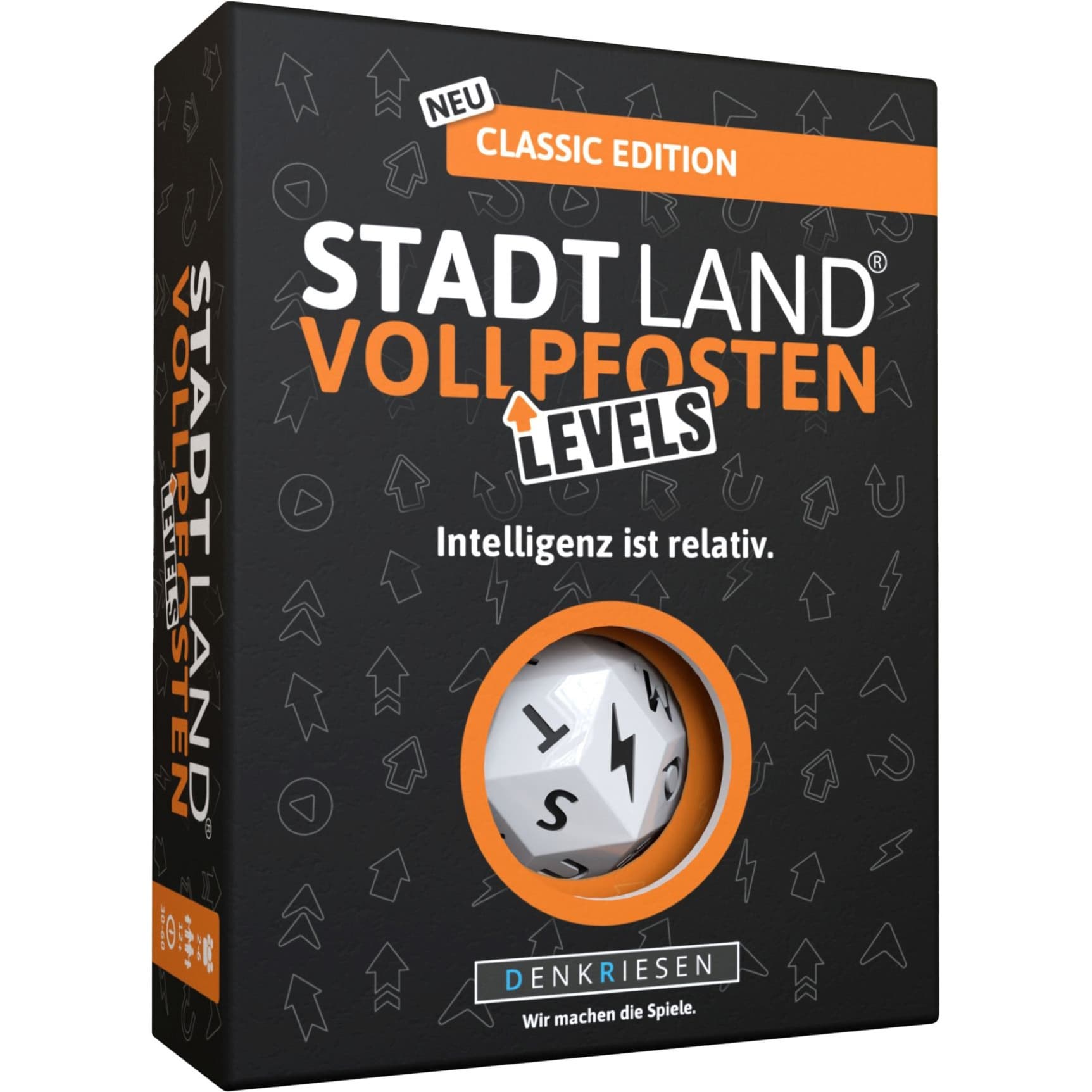 Stadt Land Vollpfosten Levels - Classic Edition, Partyspiel