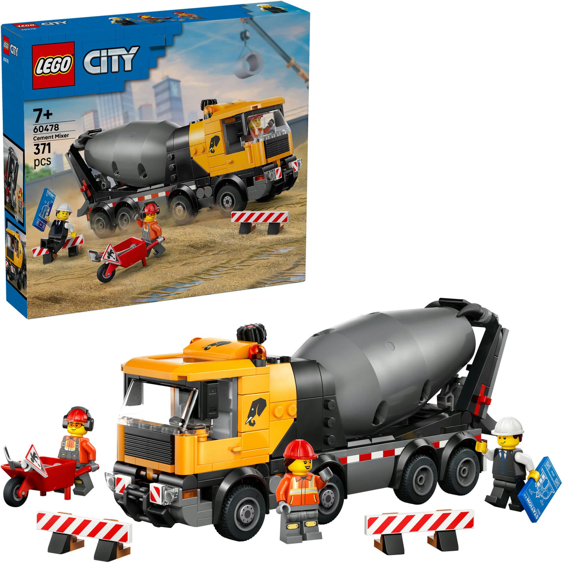 60478 City Betonmischer, Konstruktionsspielzeug