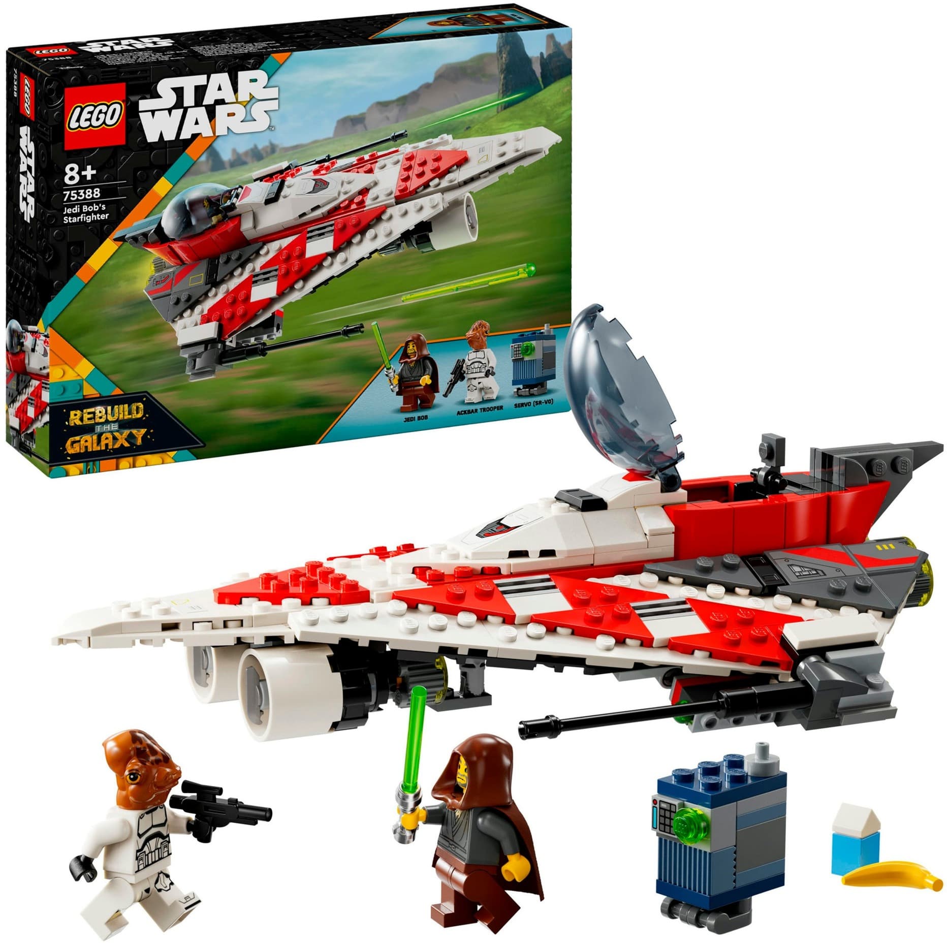 75388 Star Wars Jedi Bobs Sternjäger, Konstruktionsspielzeug
