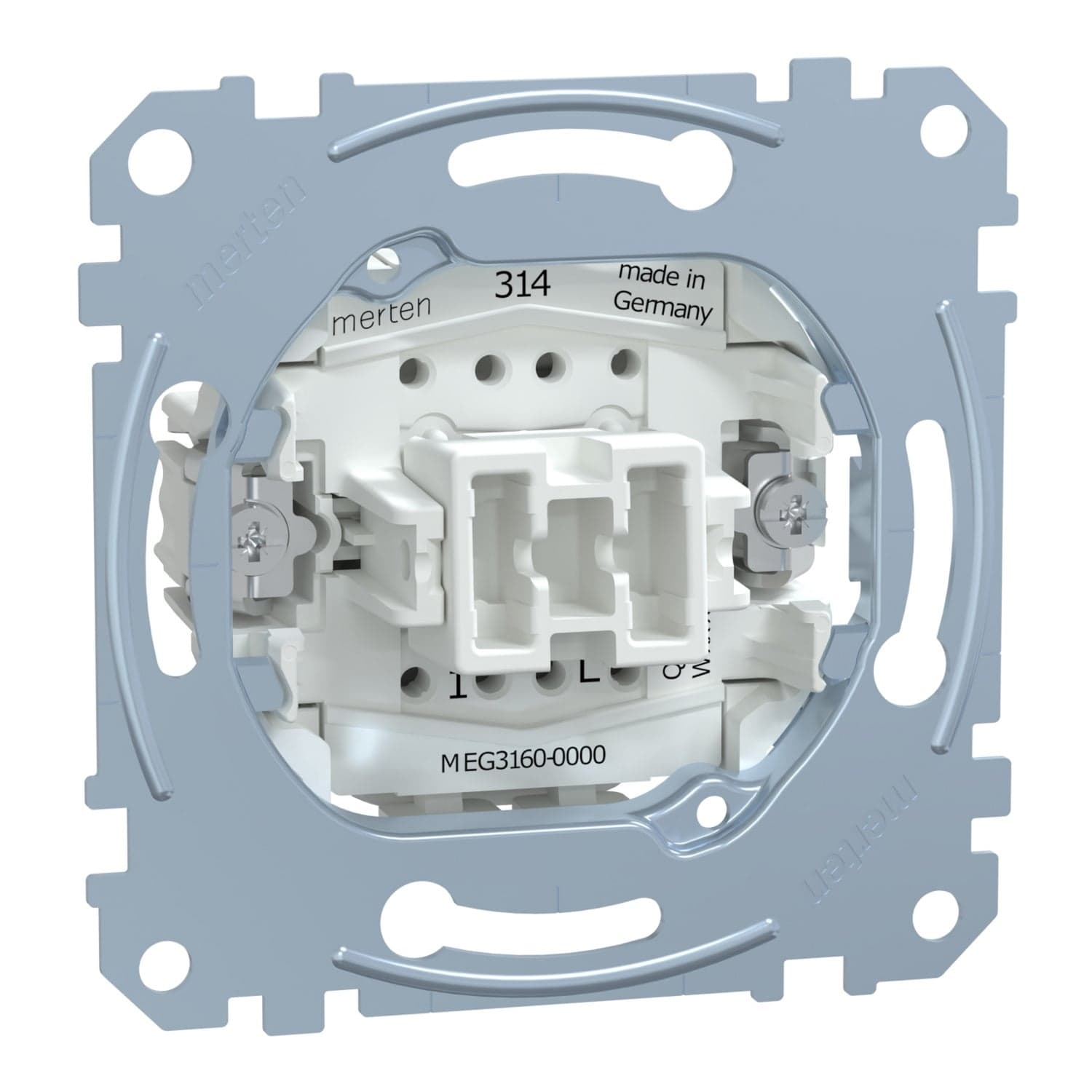 Taster-Einsatz Einzeltaster Orientierungslicht 10 Ampere MEG3160-0000