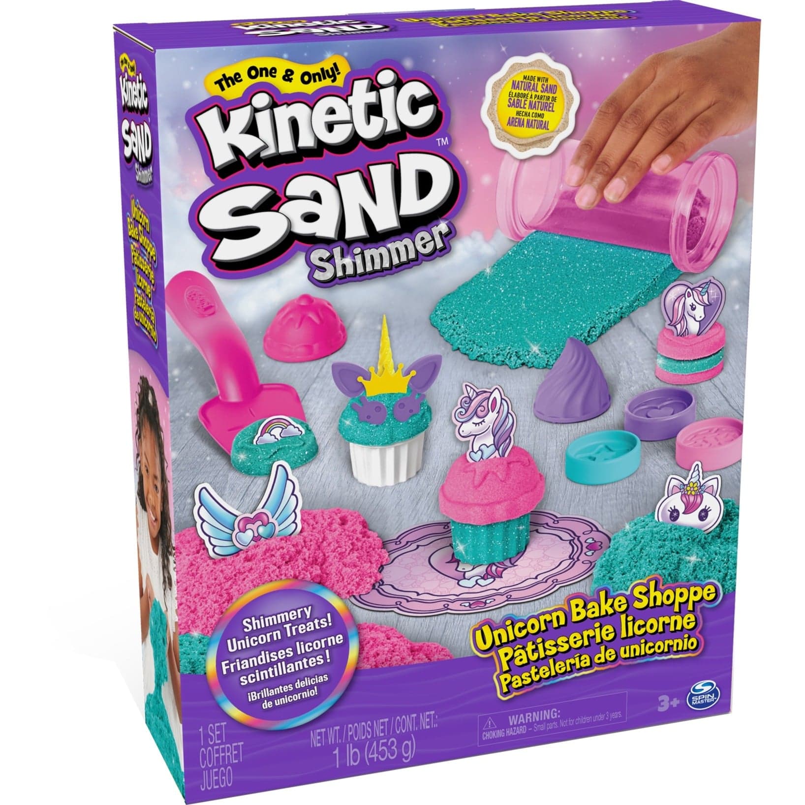 Kinetic Sand - Einhorn Back Set, Spielsand