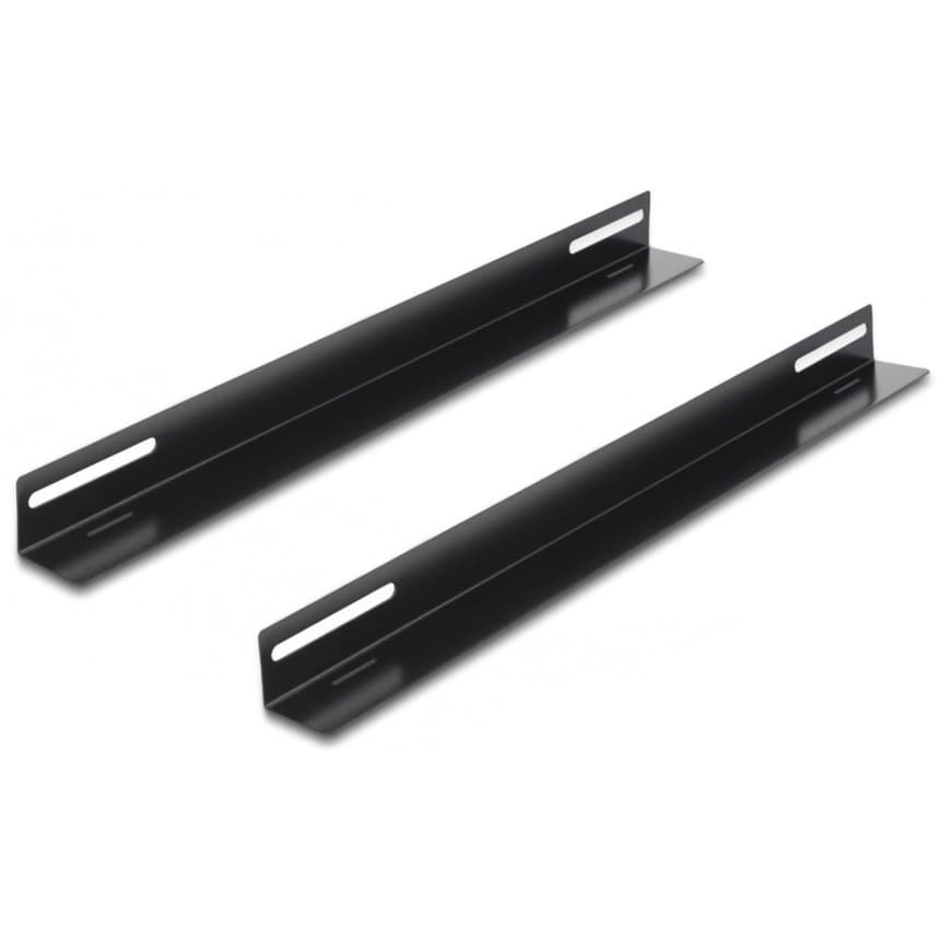 19" Tragschiene für Netzwerkschrank 450 x 40 mm, Einbauschienen
