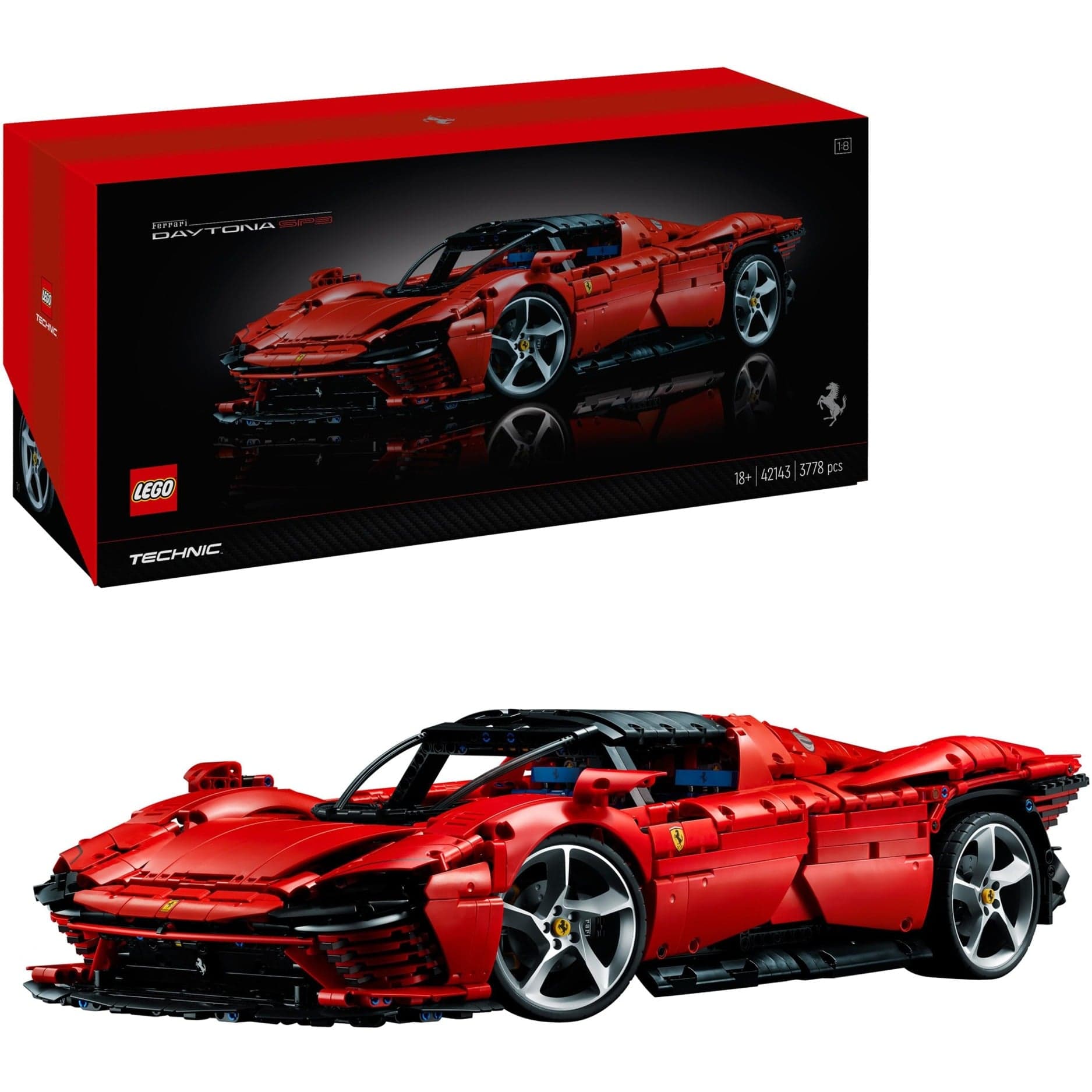 42143 Technic Ferrari Daytona SP3, Konstruktionsspielzeug