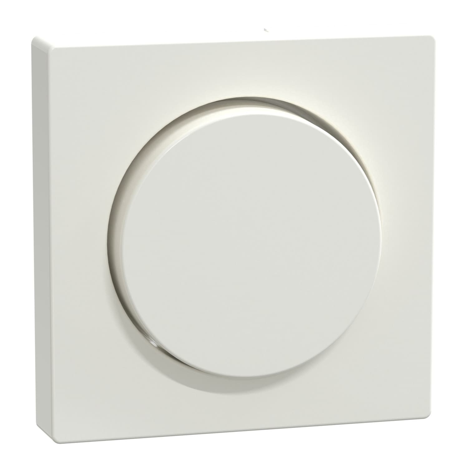 Zentralplatte mit Drehknopf für Dimmer im Design System M, Typ MEG5250-0319