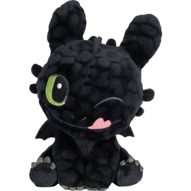 Dragons: Ohnezahn, glücklich, Kuscheltier
