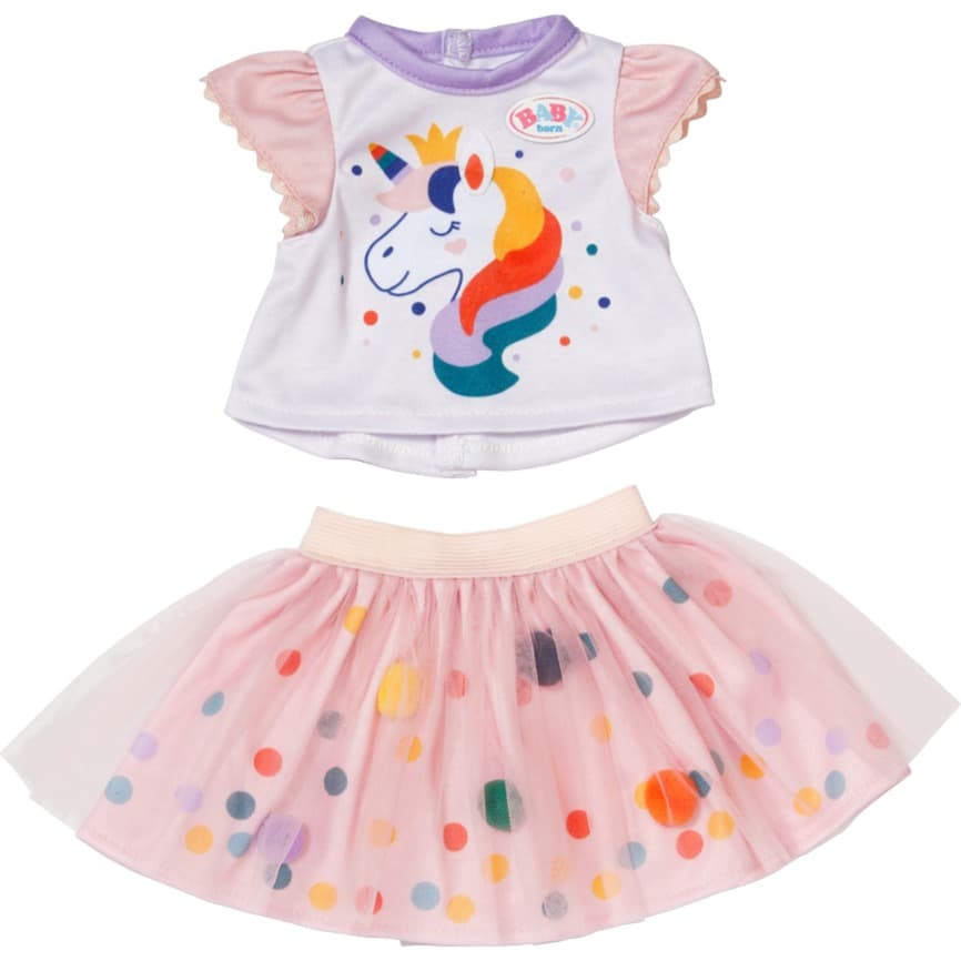 BABY born® Einhornkleid mit Tutu 43cm, Puppenzubehör